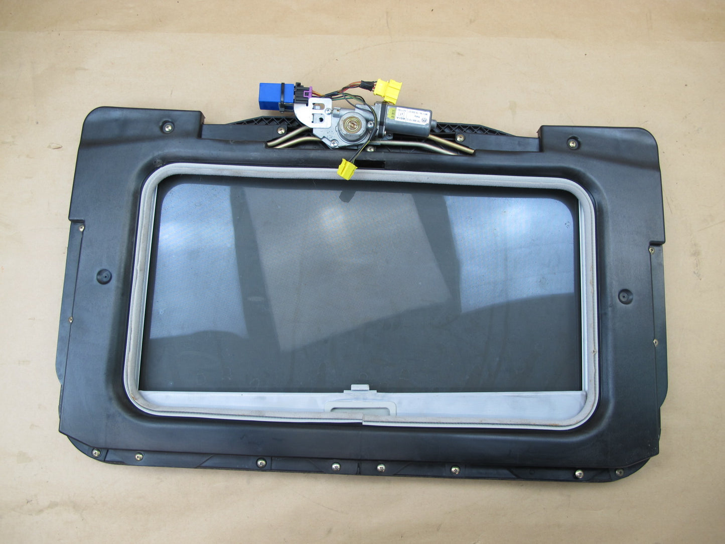 99-03 VW Eurovan T4 Sunroof Glass Window Trim Motor Dome Switch Shade Set OEM