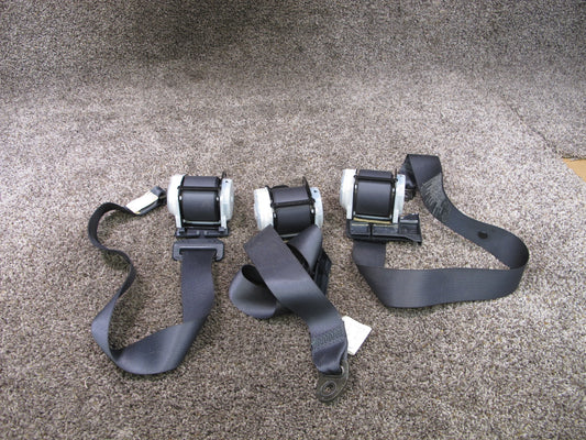 01-05 LEXUS GS300 GS430 REAR LEFT CENTER RIGHT SIDE SEATBELT RETRACTOR SET OEM
