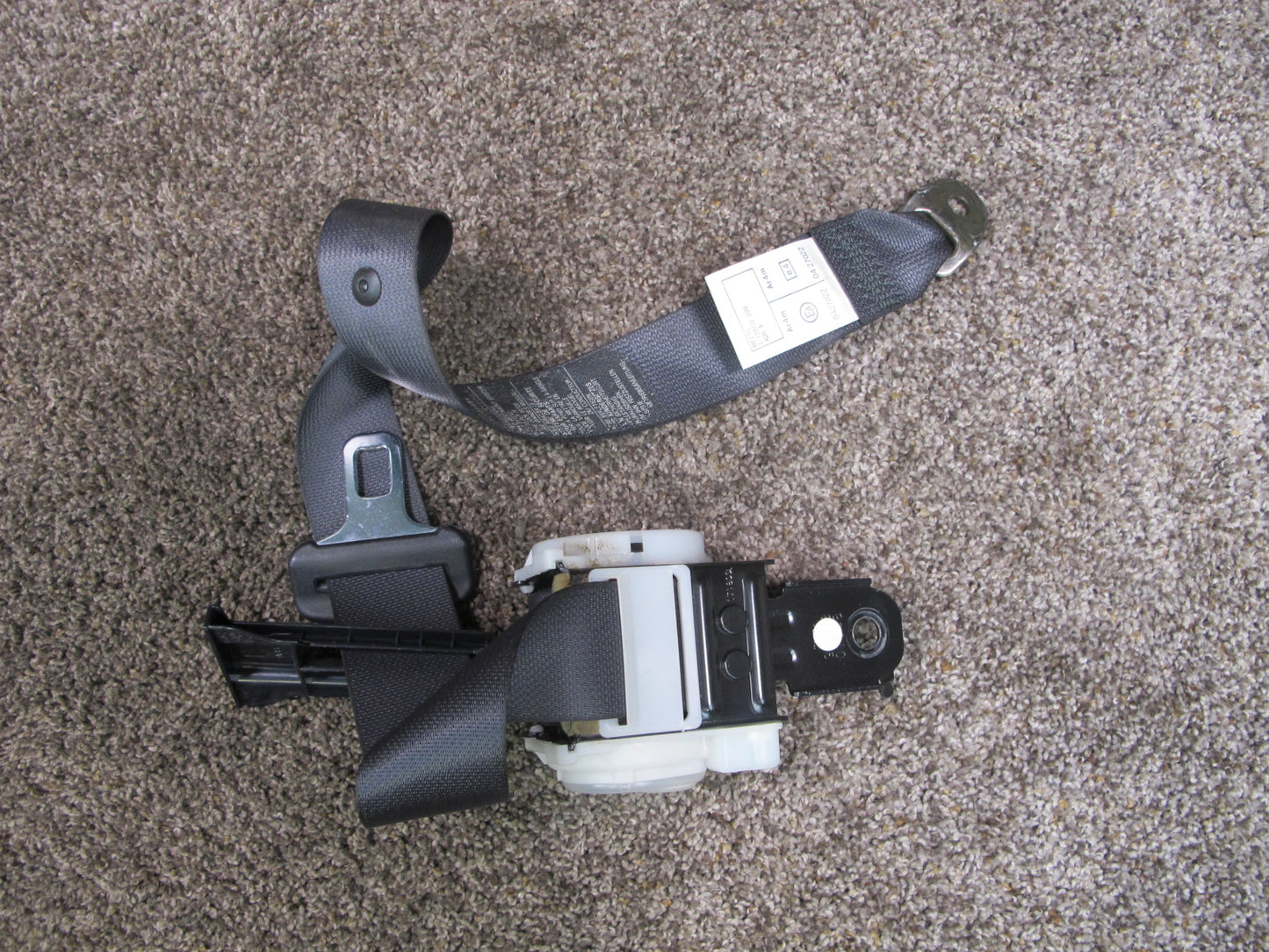 01-05 LEXUS GS300 GS430 REAR LEFT CENTER RIGHT SIDE SEATBELT RETRACTOR SET OEM