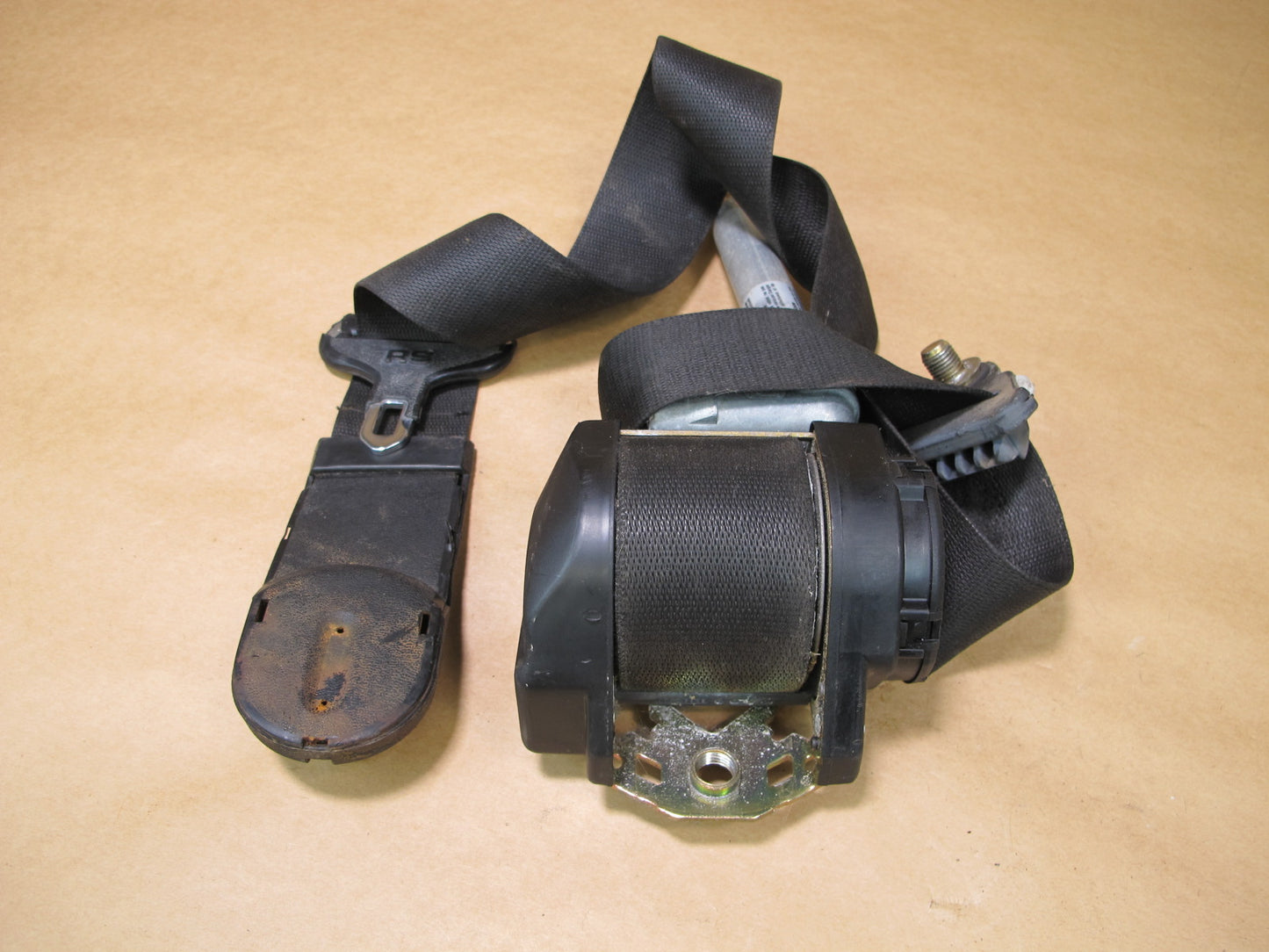 86-91 MERCEDES C126 560 SEC FRONT LEFT & RIGHT SIDE SEATBELT RETRACTOR SET OEM