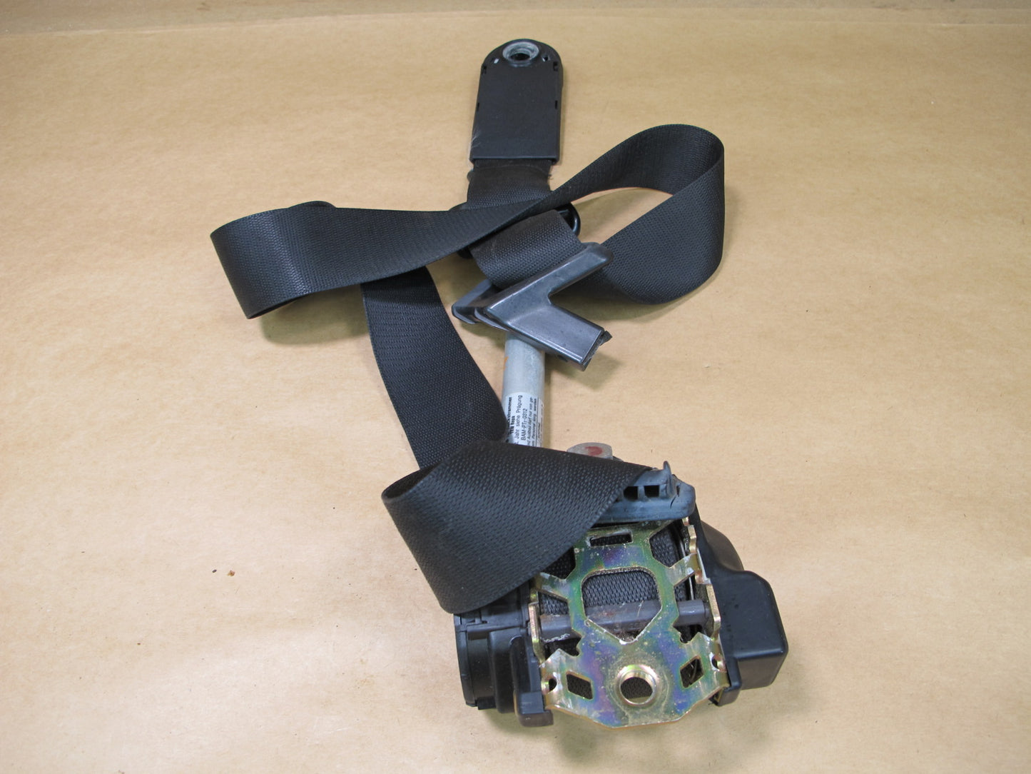 86-91 MERCEDES C126 560 SEC FRONT LEFT & RIGHT SIDE SEATBELT RETRACTOR SET OEM
