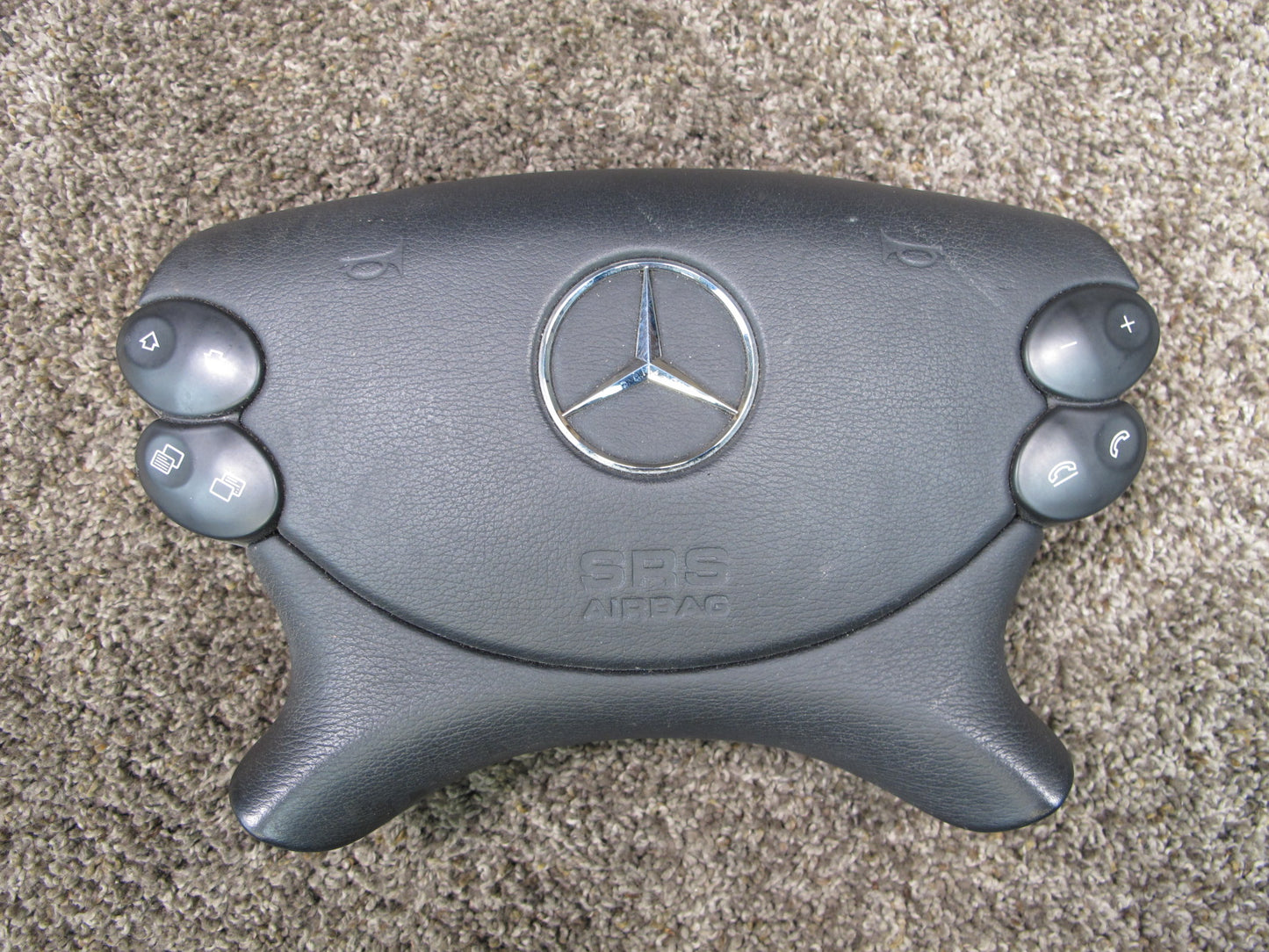03-06 MERCEDES R230 SL500 FRONT LEFT DRIVER SIDE STEERING WHEEL SRS AIRBAG 2304600398 OEM