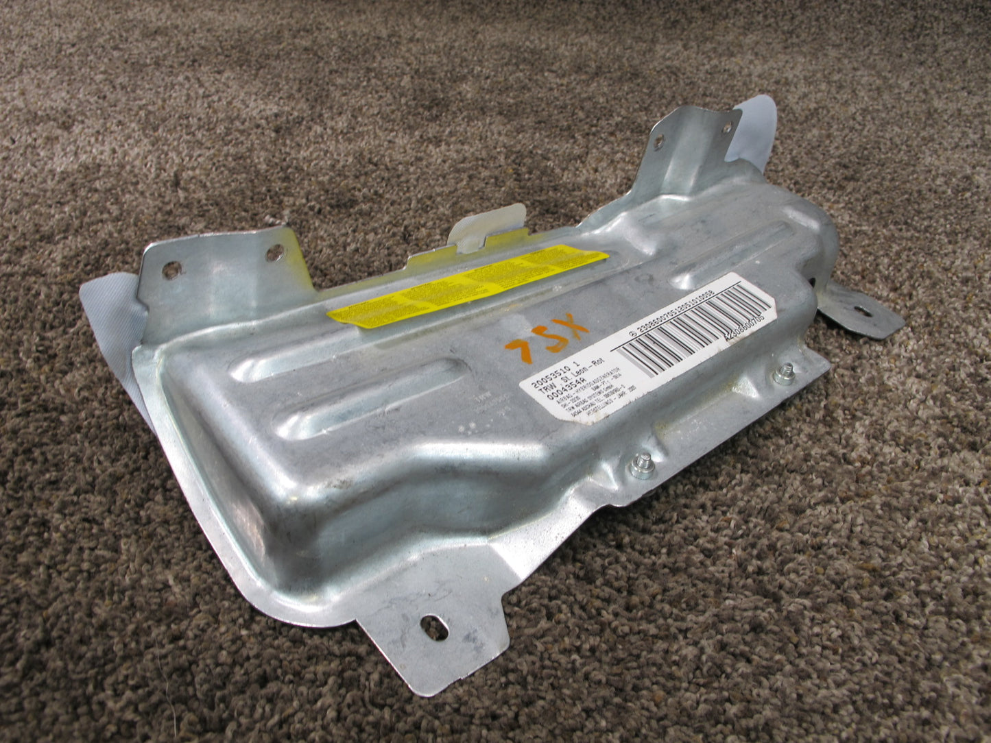 03-08 MERCEDES R230 SL500 FRONT LEFT DRIVER SIDE UNDER DASH KNEE SRS AIRBAG OEM