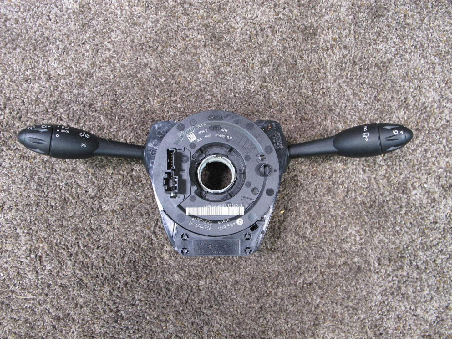 11-16 MINI COOPER S R57 STEERING COLUMN MULTI SWITCH CLOCK SPRING 9253777 OEM