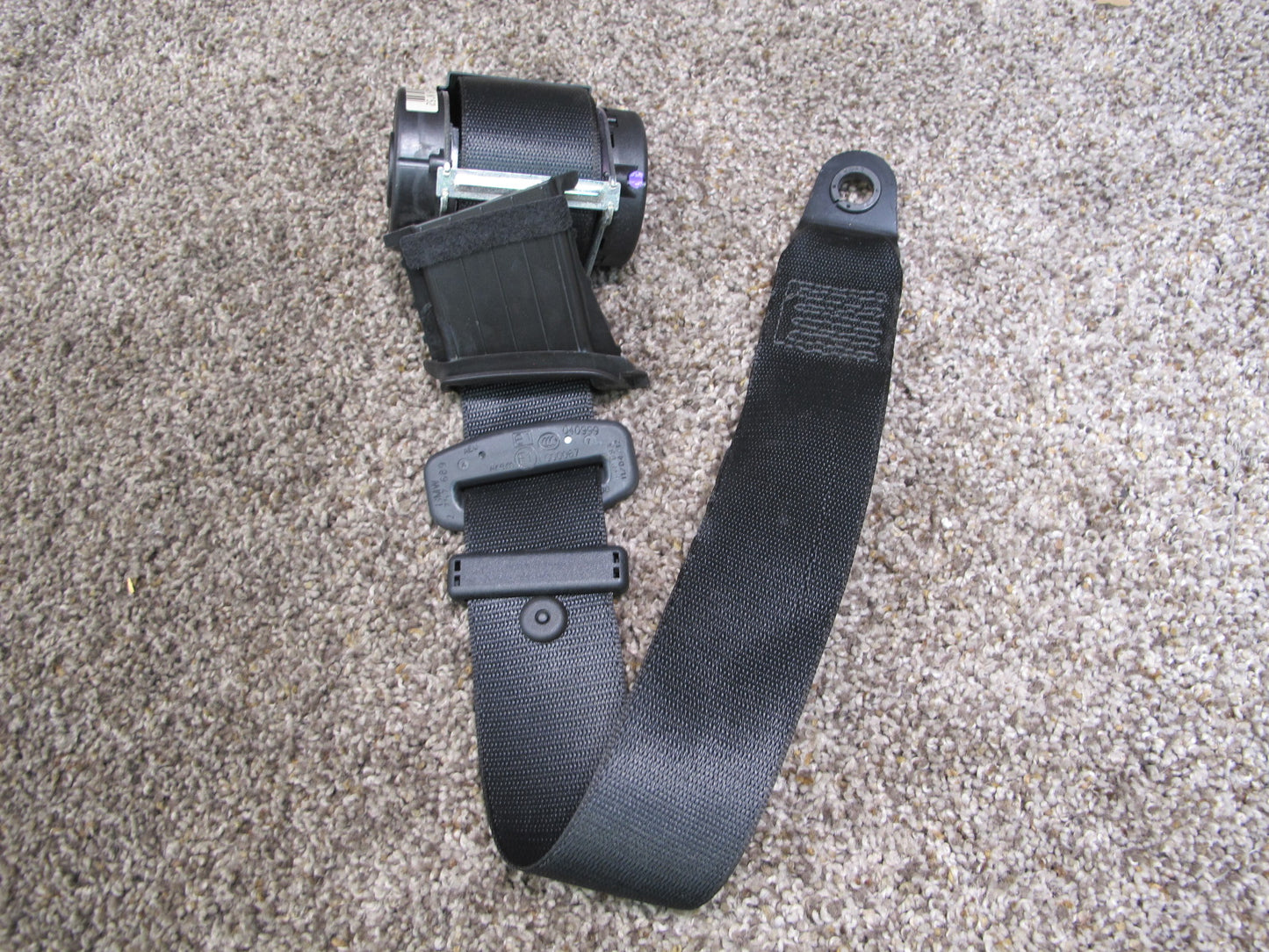 09-15 MINI COOPER S R57 REAR LEFT & RIGHT SIDE SEATBELT RETRACTOR SET OEM