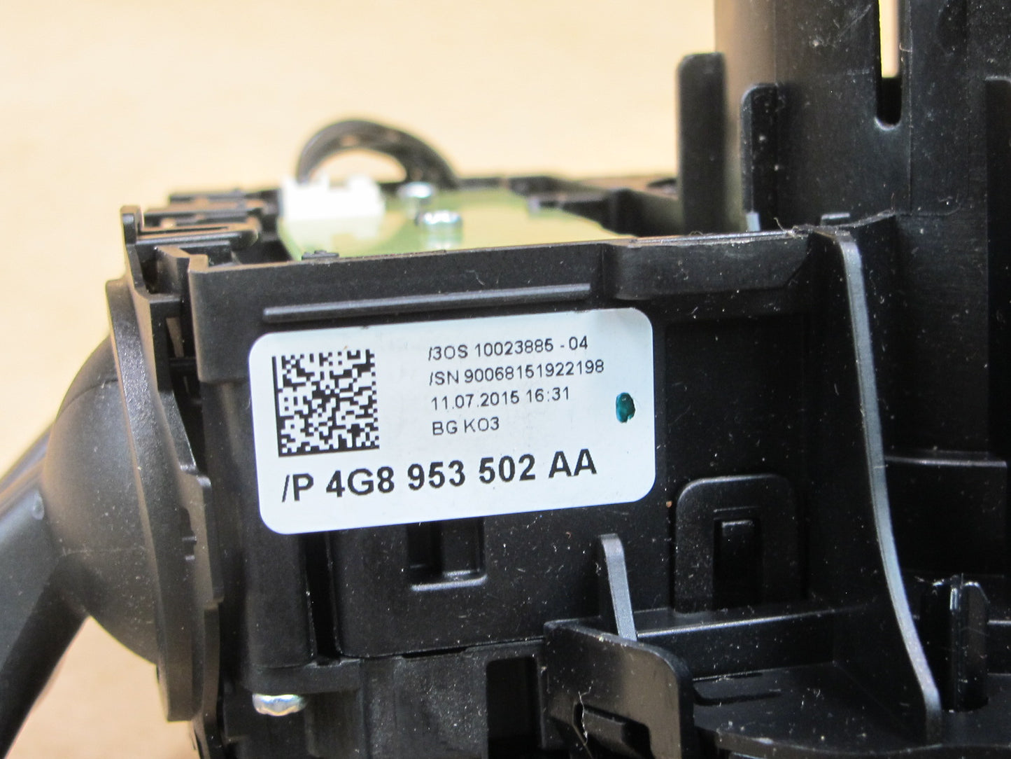 13-16 AUDI A4 S4 STEERING COLUMN MULTI SWITCH CLOCK SPRING OEM