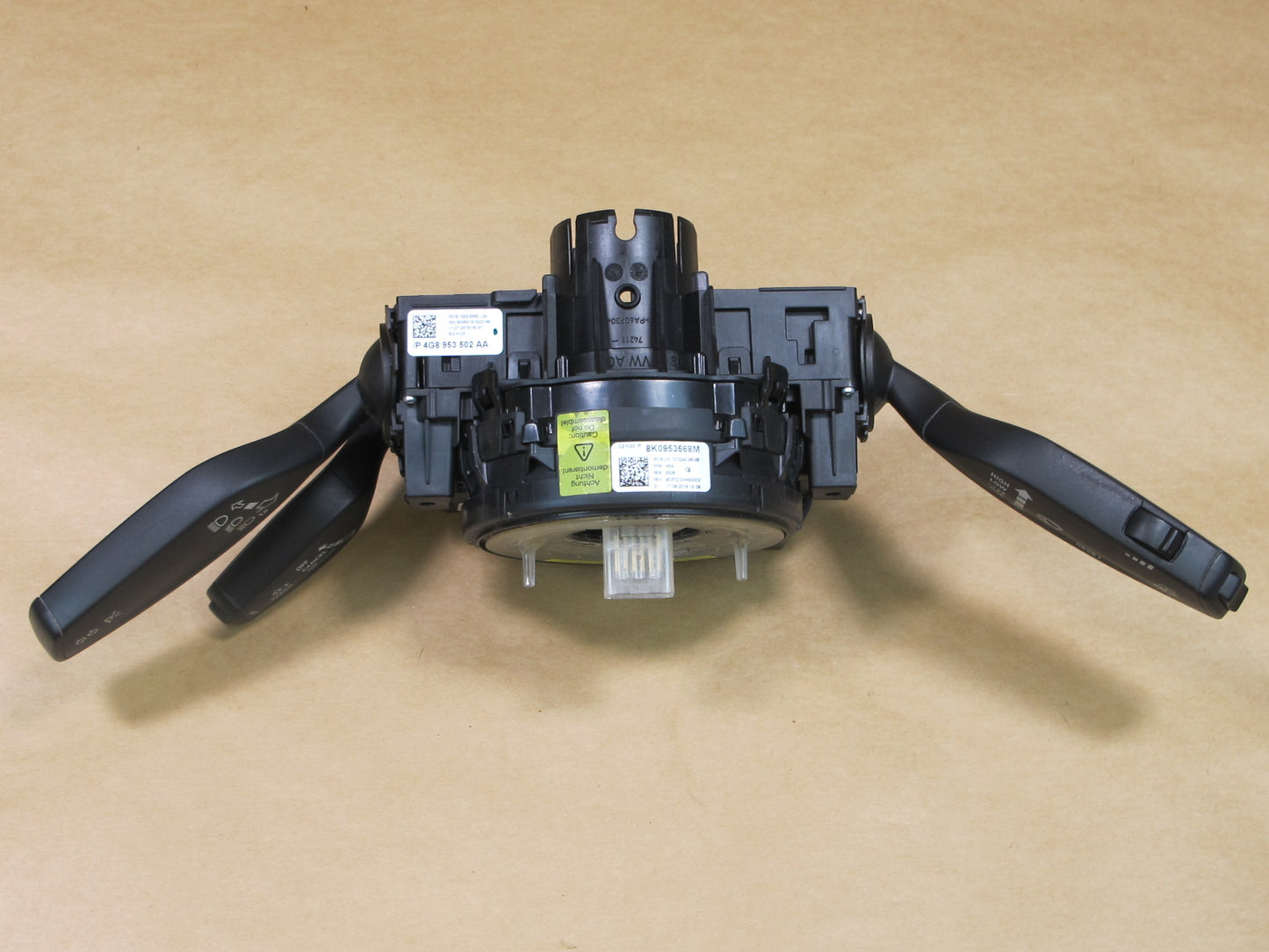 13-16 AUDI A4 S4 STEERING COLUMN MULTI SWITCH CLOCK SPRING OEM