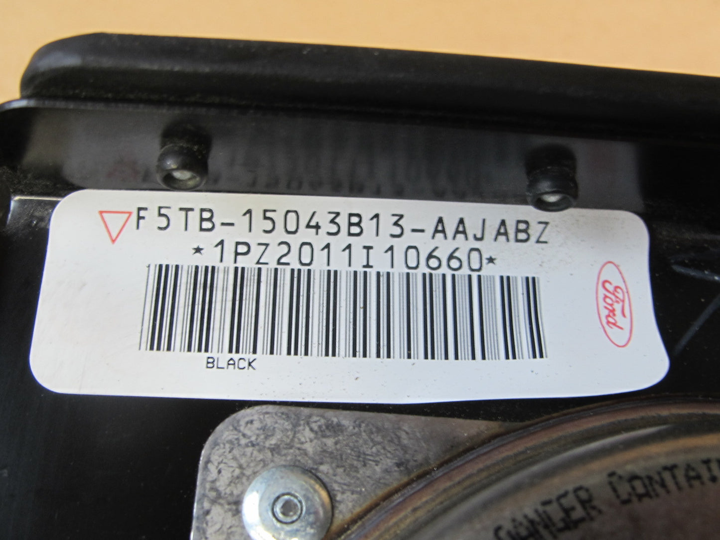 1995 FORD F150 FRONT LEFT DRIVER SIDE STEERING WHEEL SRS AIRBAG OEM