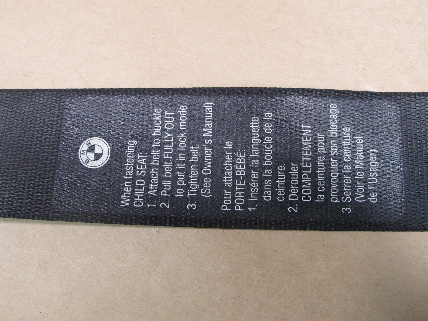 01-06 BMW E46 CONVERTIBLE REAR LEFT & RIGHT SIDE SEATBELT RETRACTOR SET OEM