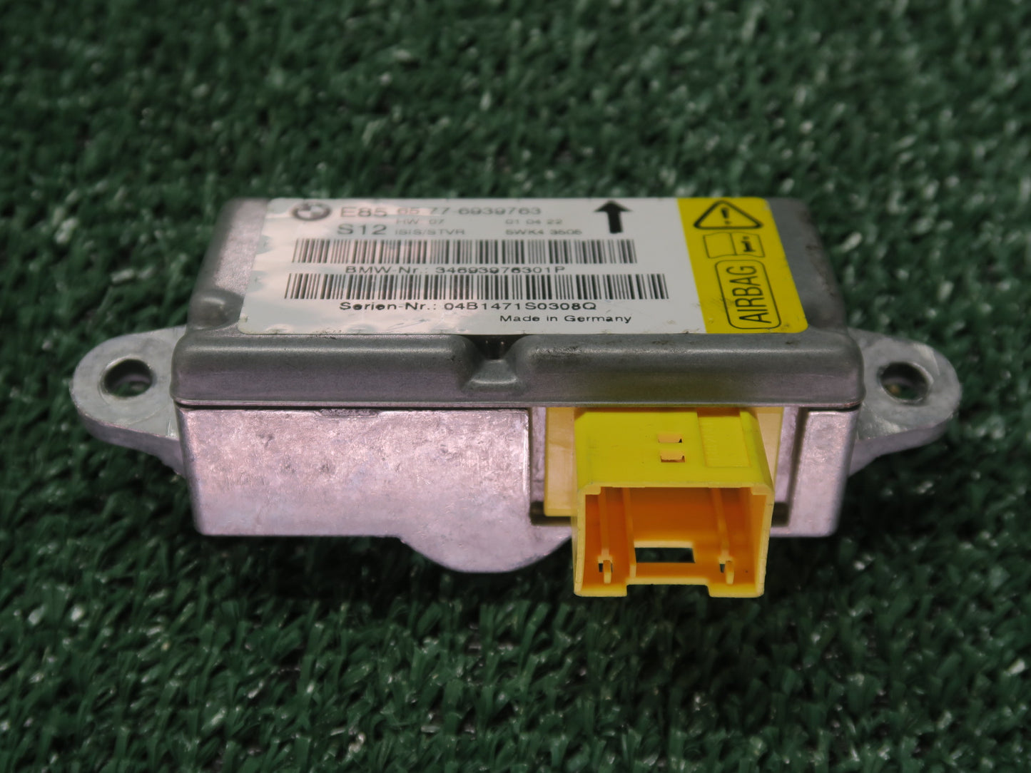 03-05 BMW E85 Z4 FRONT RIGHT & LEFT SIDE DOOR SRS AIRBAG SENSOR 2PCS OEM