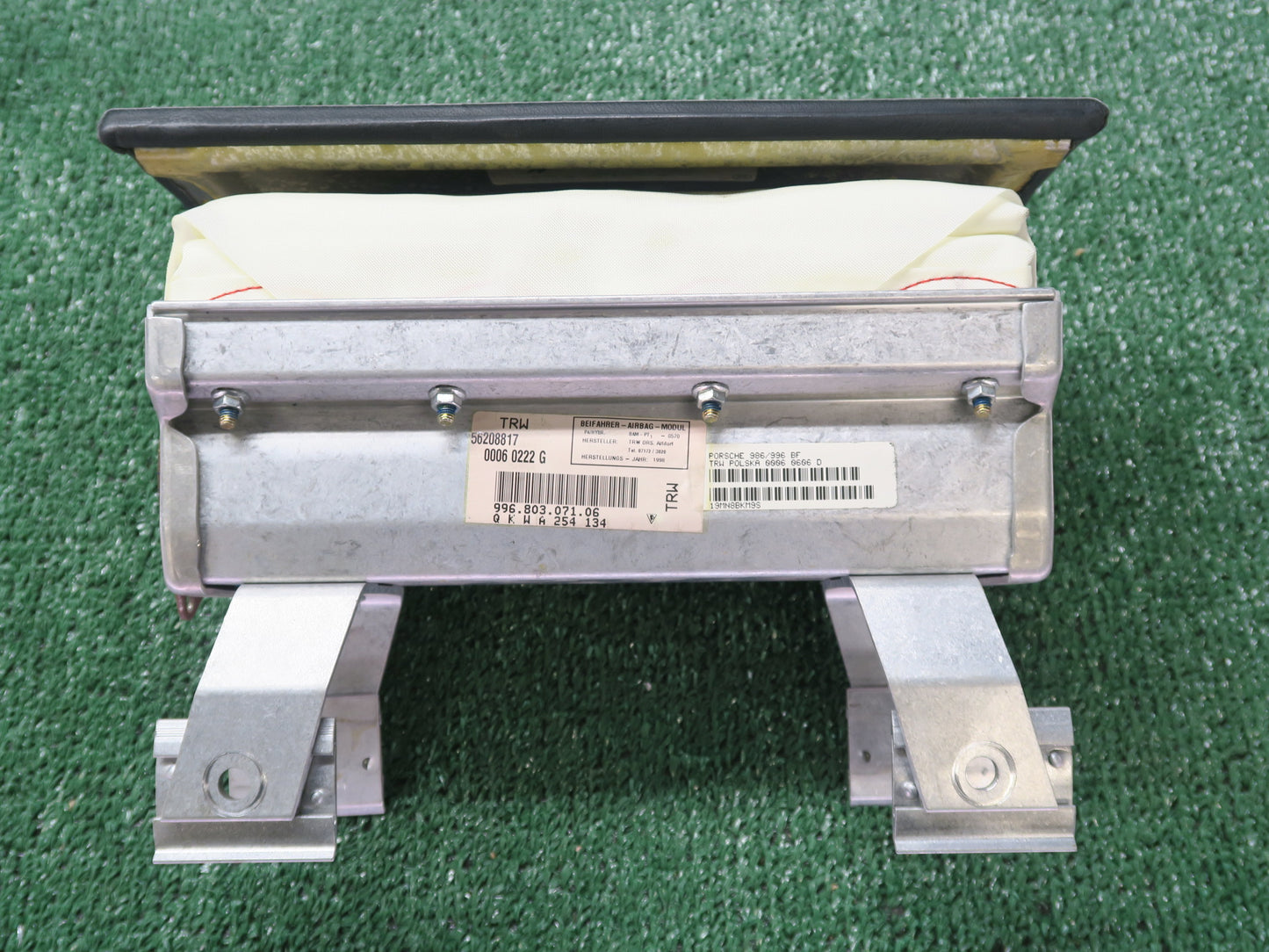 98-00 PORSCHE BOXSTER 986 FRONT RIGHT PASSENGER SIDE DASH SRS AIRBAG OEM