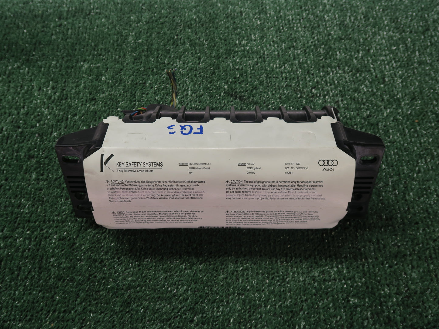 07-09 AUDI Q7 FRONT RIGHT PASSENGER SIDE DASH SRS AIRBAG OEM