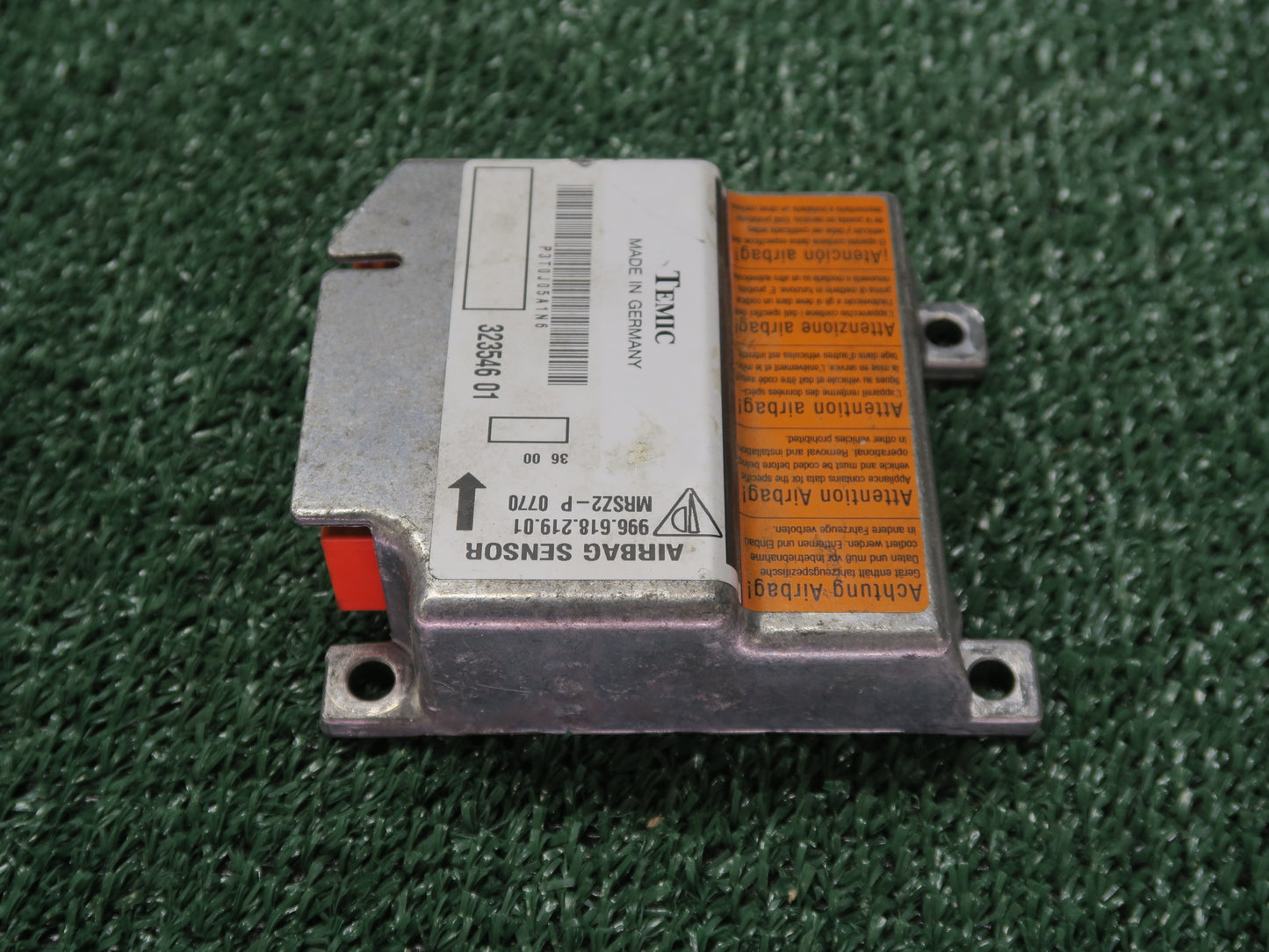 98-04 PORSCHE BOXSTER 986 SRS AIRBAG CONTROL MODULE UNIT 99661821901 OEM