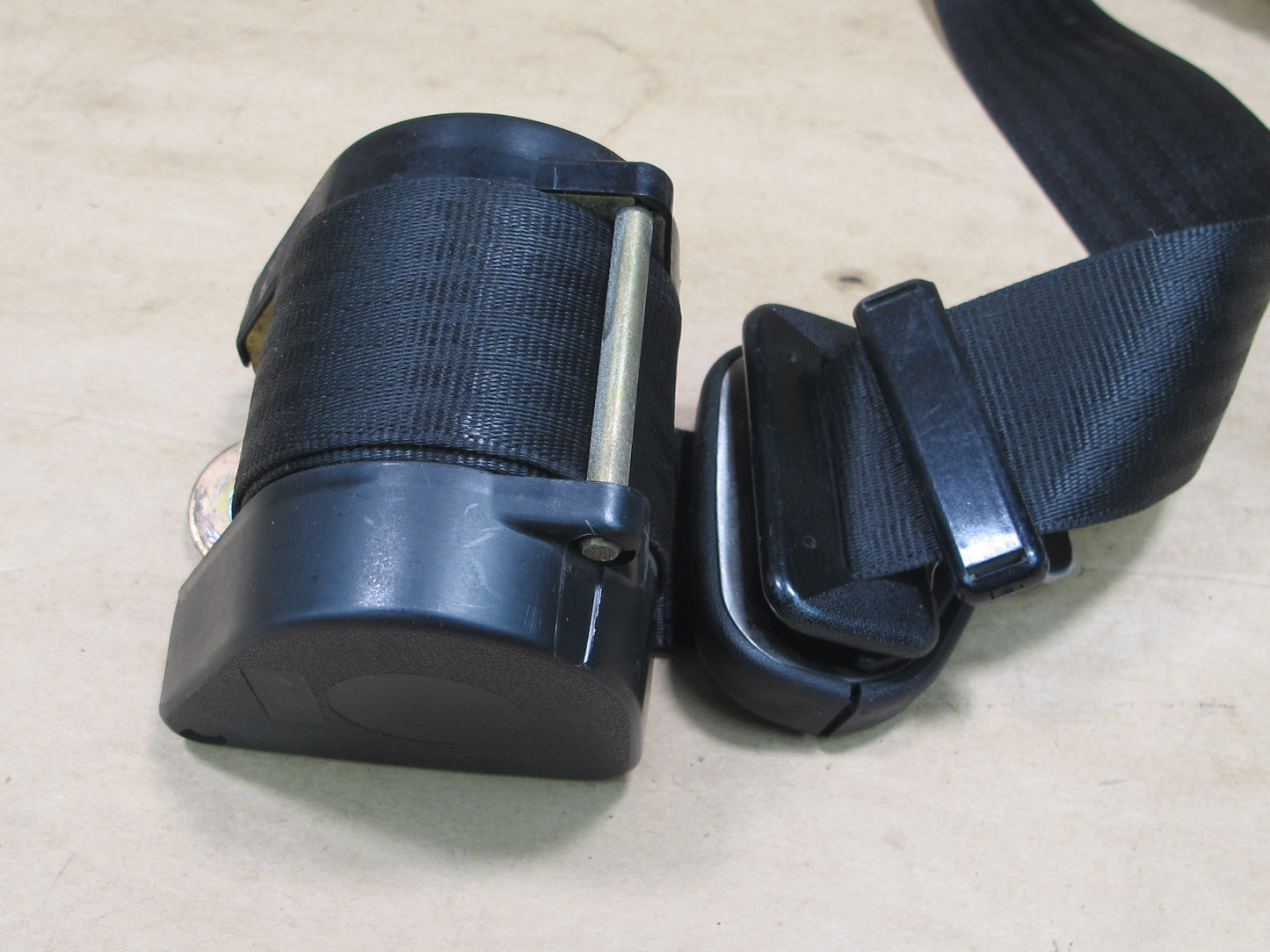 84-91 PORSCHE 928 S FRONT LEFT & RIGHT SIDE SEATBELT RETRACTOR SET OEM