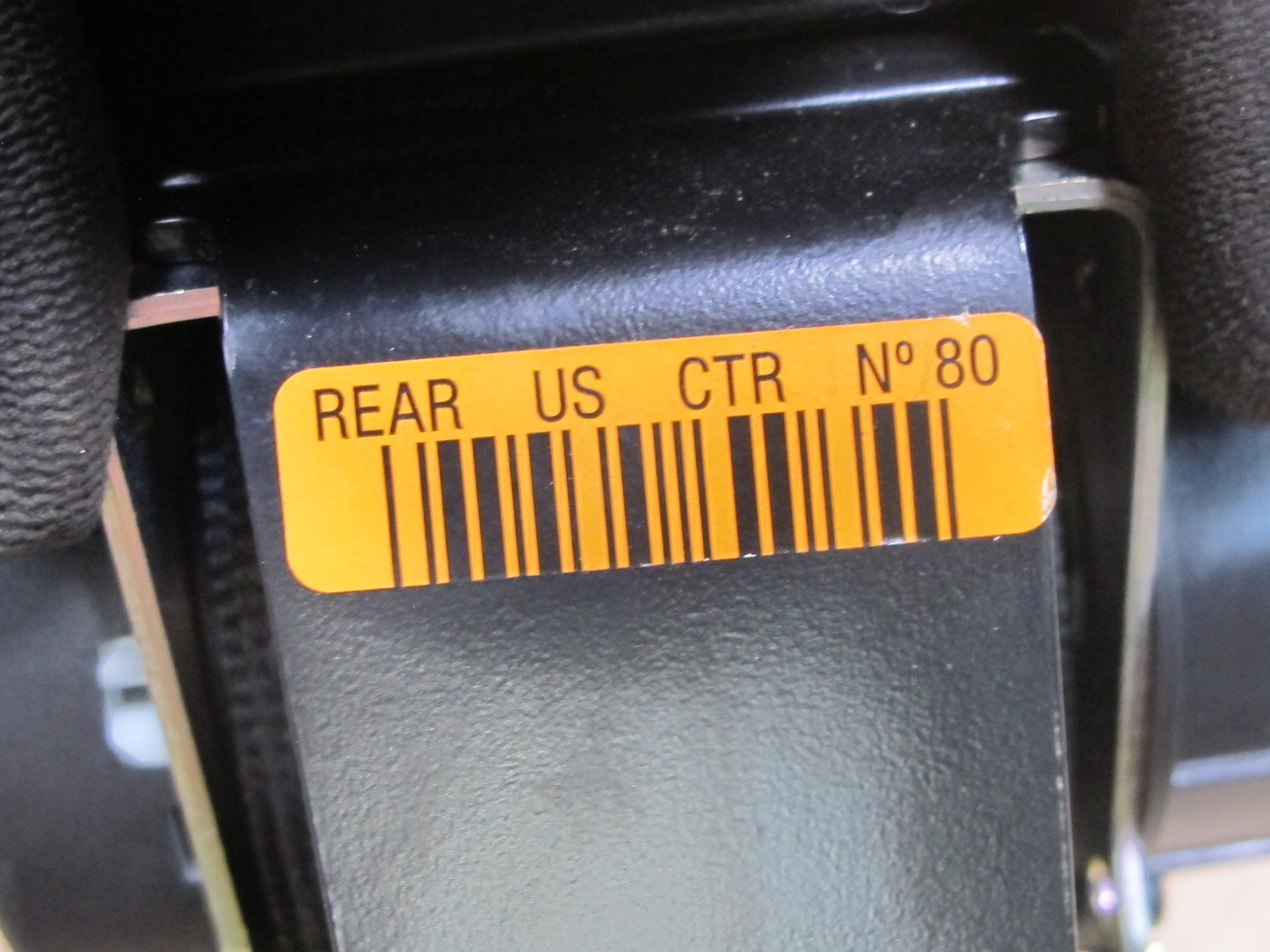 11-16 MINI R60 COUNTRYMAN REAR LEFT CENTER RIGHT SIDE SEATBELT RETRACTOR SET OEM