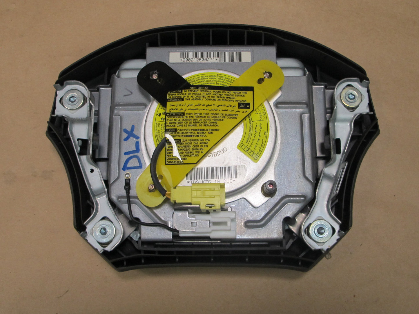 98-00 LEXUS LX470 FRONT LEFT DRIVER SIDE STEERING WHEEL SRS AIRBAG OEM