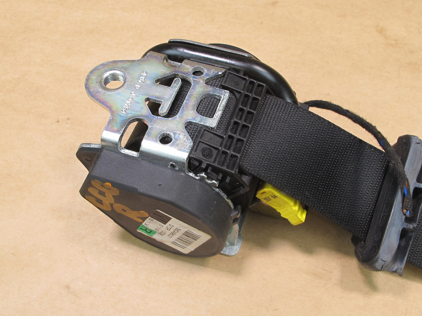 04-08 CHRYSLER CROSSFIRE FRONT LEFT & RIGHT SIDE SEATBELT RETRACTOR SET OEM