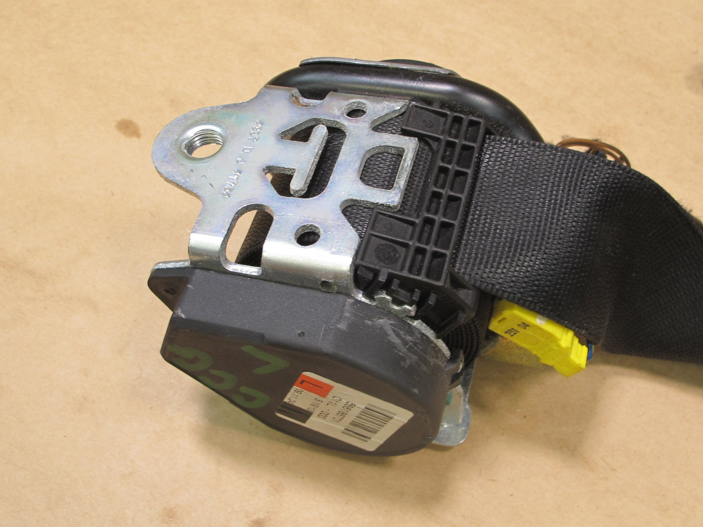 04-08 CHRYSLER CROSSFIRE FRONT LEFT & RIGHT SIDE SEATBELT RETRACTOR SET OEM