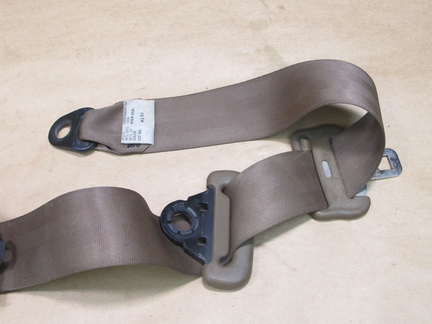 90-96 NISSAN 300ZX Z32 2+0 FRONT RIGHT & LEFT SIDE SEATBELT RETRACTOR SET OEM