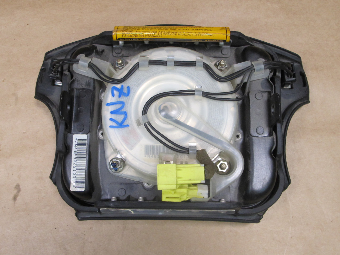 94-96 NISSAN 300ZX Z32 FRONT LEFT DRIVER SIDE STEERING WHEEL SRS AIRBAG OEM