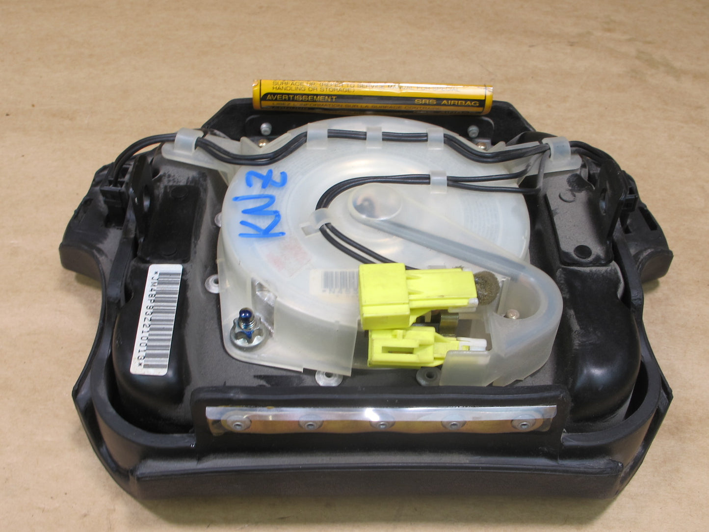 94-96 NISSAN 300ZX Z32 FRONT LEFT DRIVER SIDE STEERING WHEEL SRS AIRBAG OEM