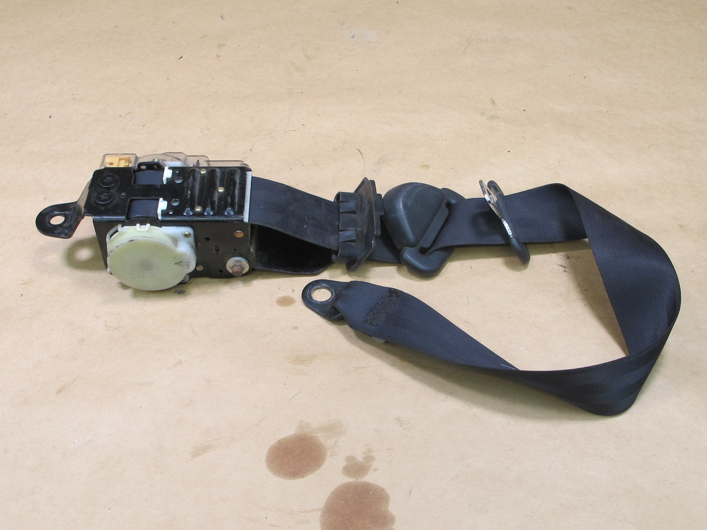90-96 NISSAN 300ZX Z32 CONVERTINLE FRONT RIGHT & LEFT SIDE SEATBELT RETRACTOR SET OEM