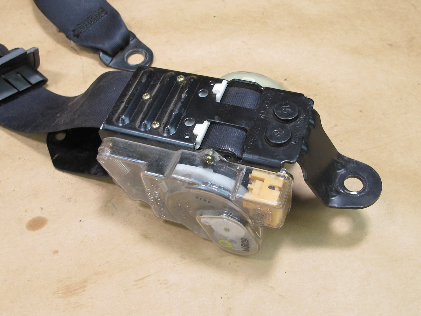 90-96 NISSAN 300ZX Z32 CONVERTINLE FRONT RIGHT & LEFT SIDE SEATBELT RETRACTOR SET OEM