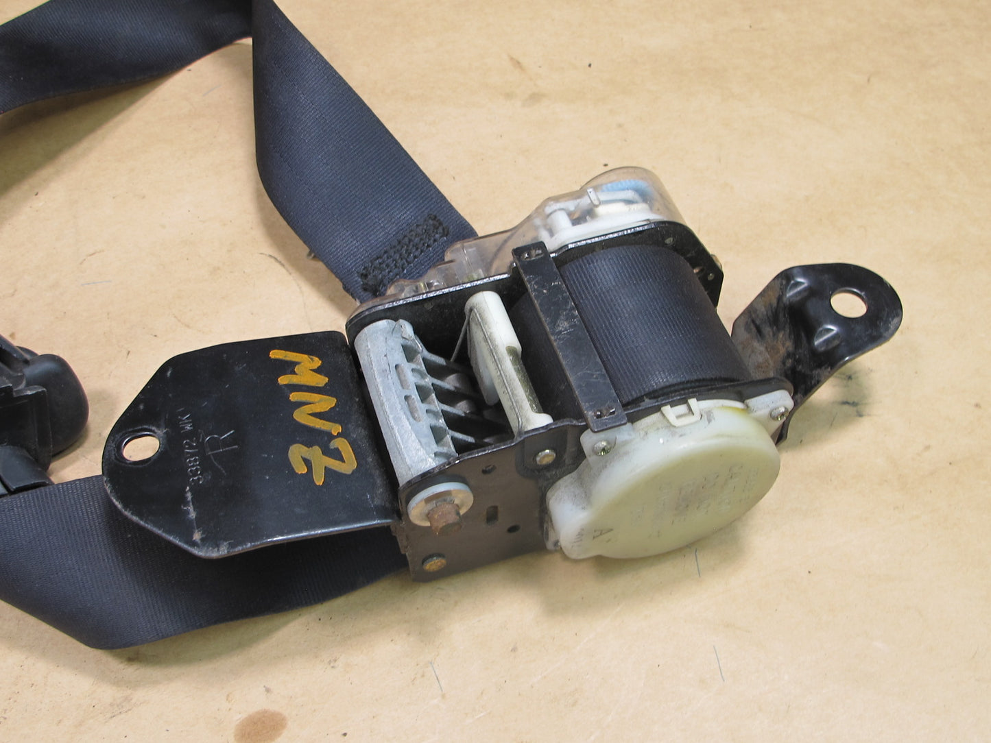 90-96 NISSAN 300ZX Z32 CONVERTINLE FRONT RIGHT & LEFT SIDE SEATBELT RETRACTOR SET OEM