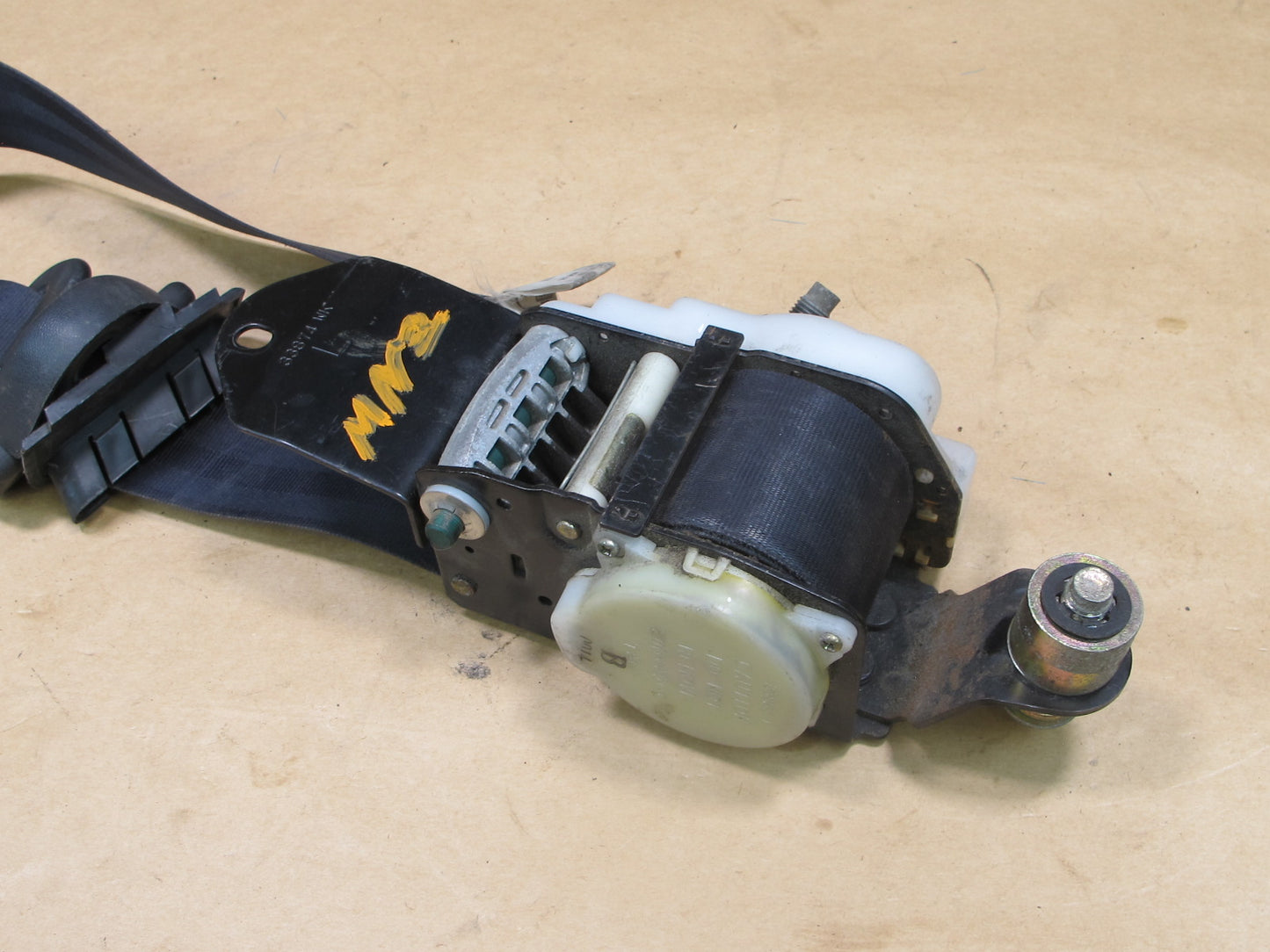 90-96 NISSAN 300ZX Z32 CONVERTINLE FRONT RIGHT & LEFT SIDE SEATBELT RETRACTOR SET OEM