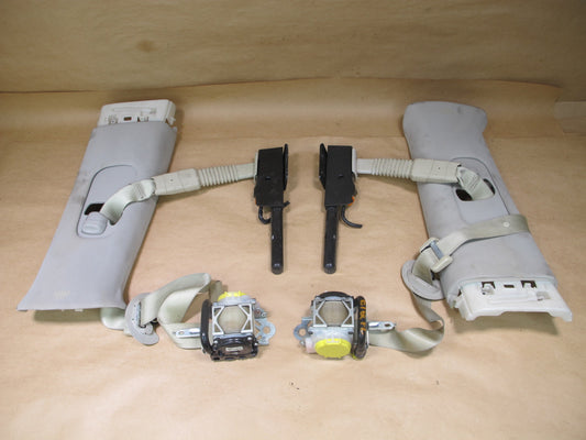 13-15 INFINITI JX35 QX60 FRONT RIGHT & LEFT SIDE SEATBELT RETRACTOR B PILLAR PANEL SET OEM