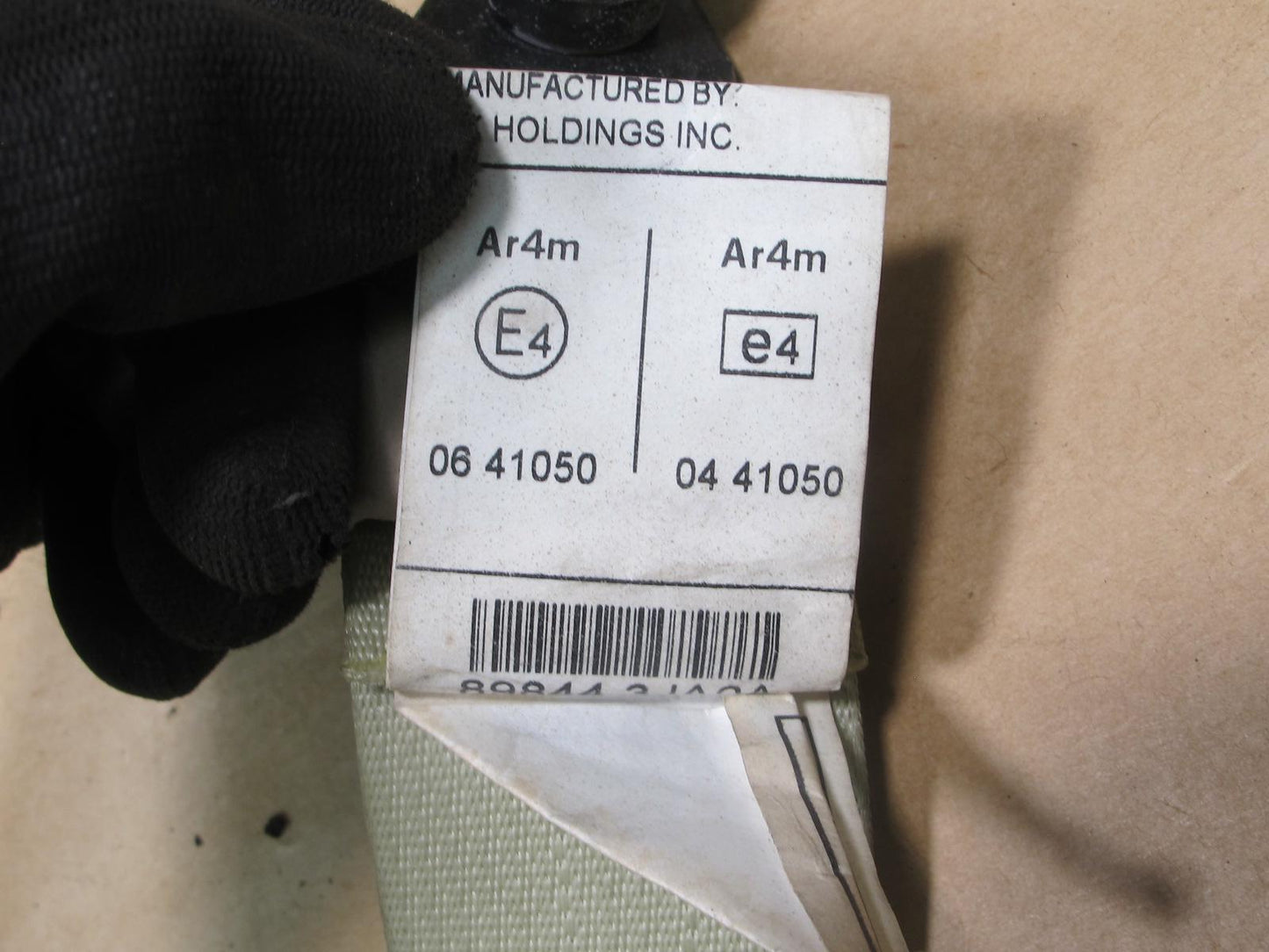 13-15 INFINITI JX35 QX60 REAR 2ND ROW RIGHT & LEFT SIDE SEATBELT RETRACTOR SET OEM