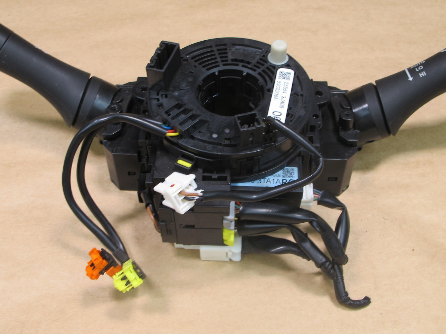 13-15 INFINITI JX35 QX60 STEERING COLUMN MULTI SWITCH CLOCK SPRING OEM