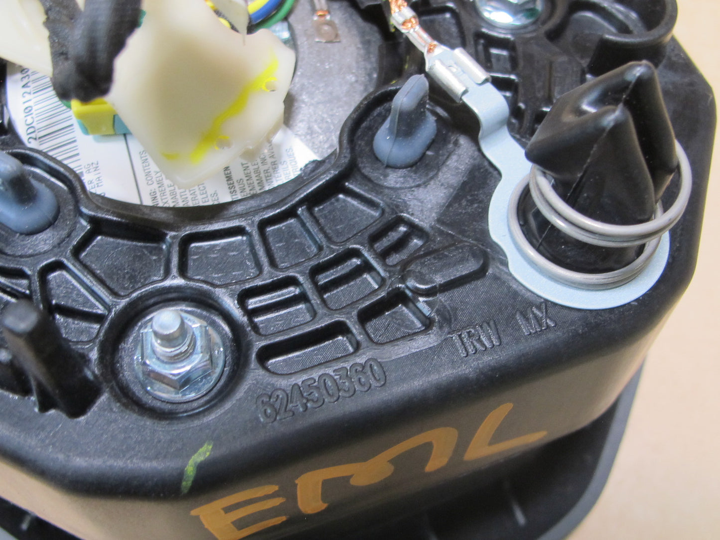13-16 MERCEDES ML GL W166 FRONT LEFT DRIVER SIDE STEERING WHEEL SRS AIRBAG OEM