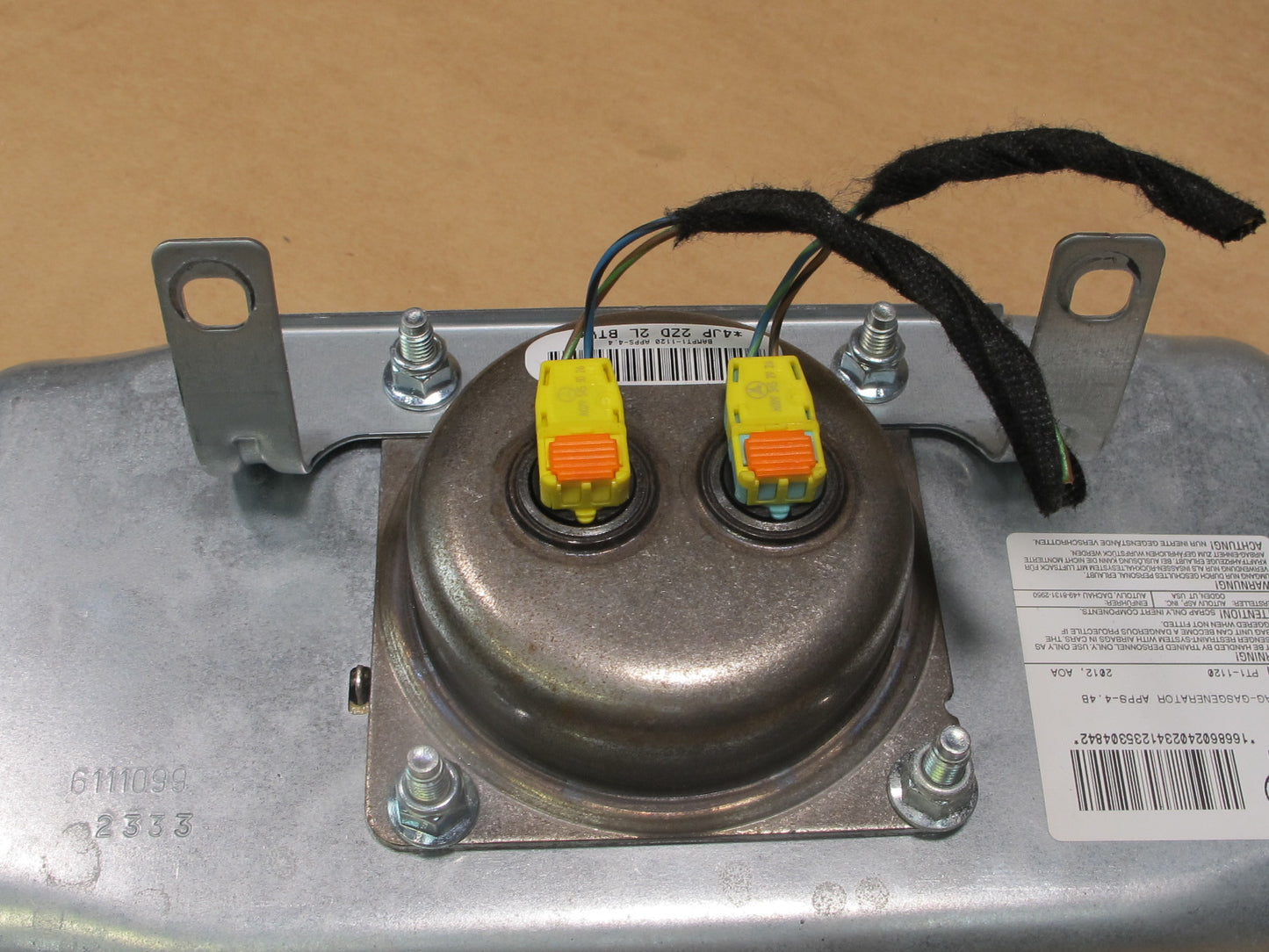 13-15 MERCEDES ML GL W166 FRONT RIGHT PASSENGER SIDE DASH SRS AIRBAG OEM