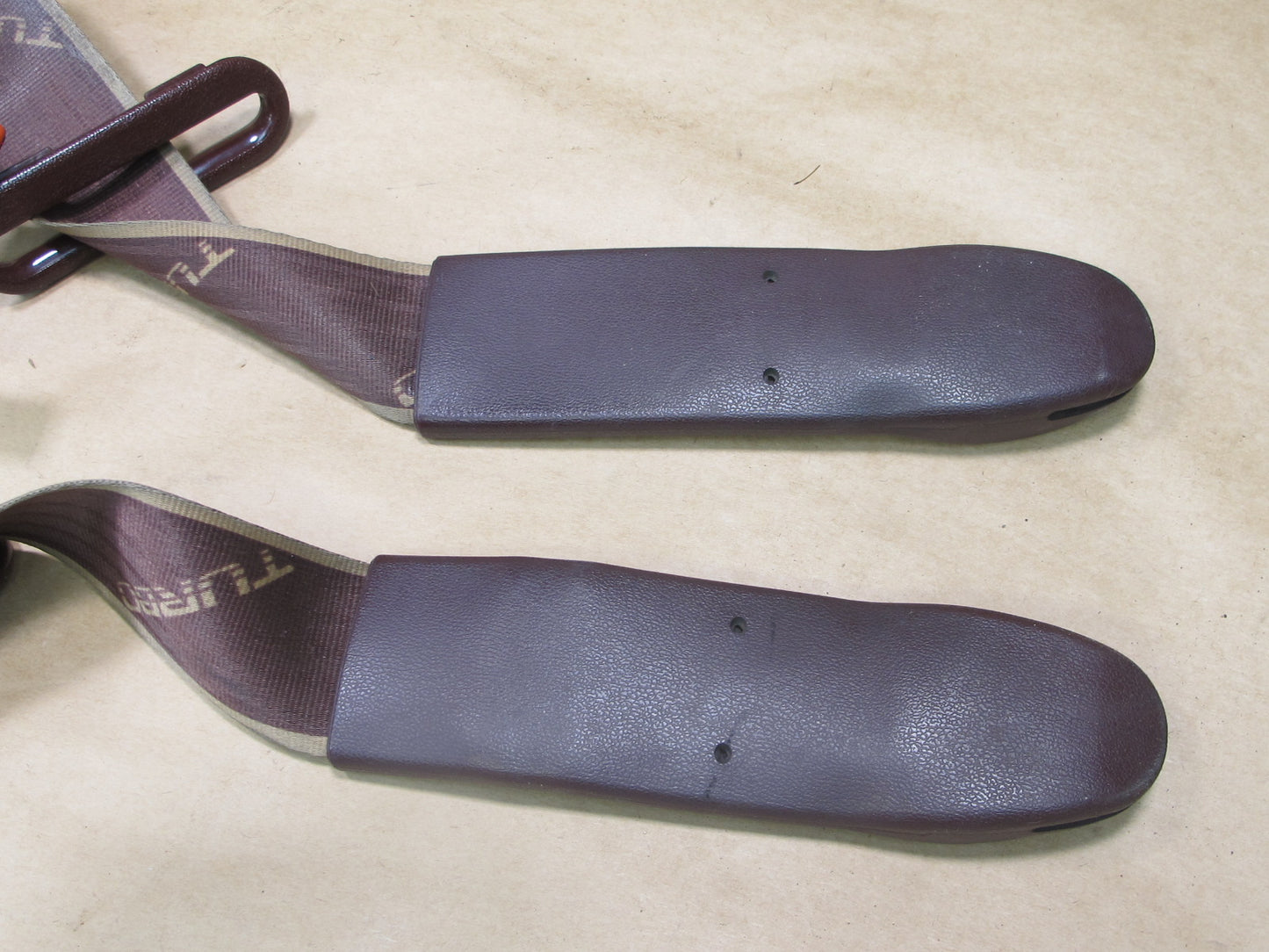 87-89 MITSUBISHI STARION CONQUEST FRONT & REAR SEATBELT RETRACTOR BUCKLE SET OEM