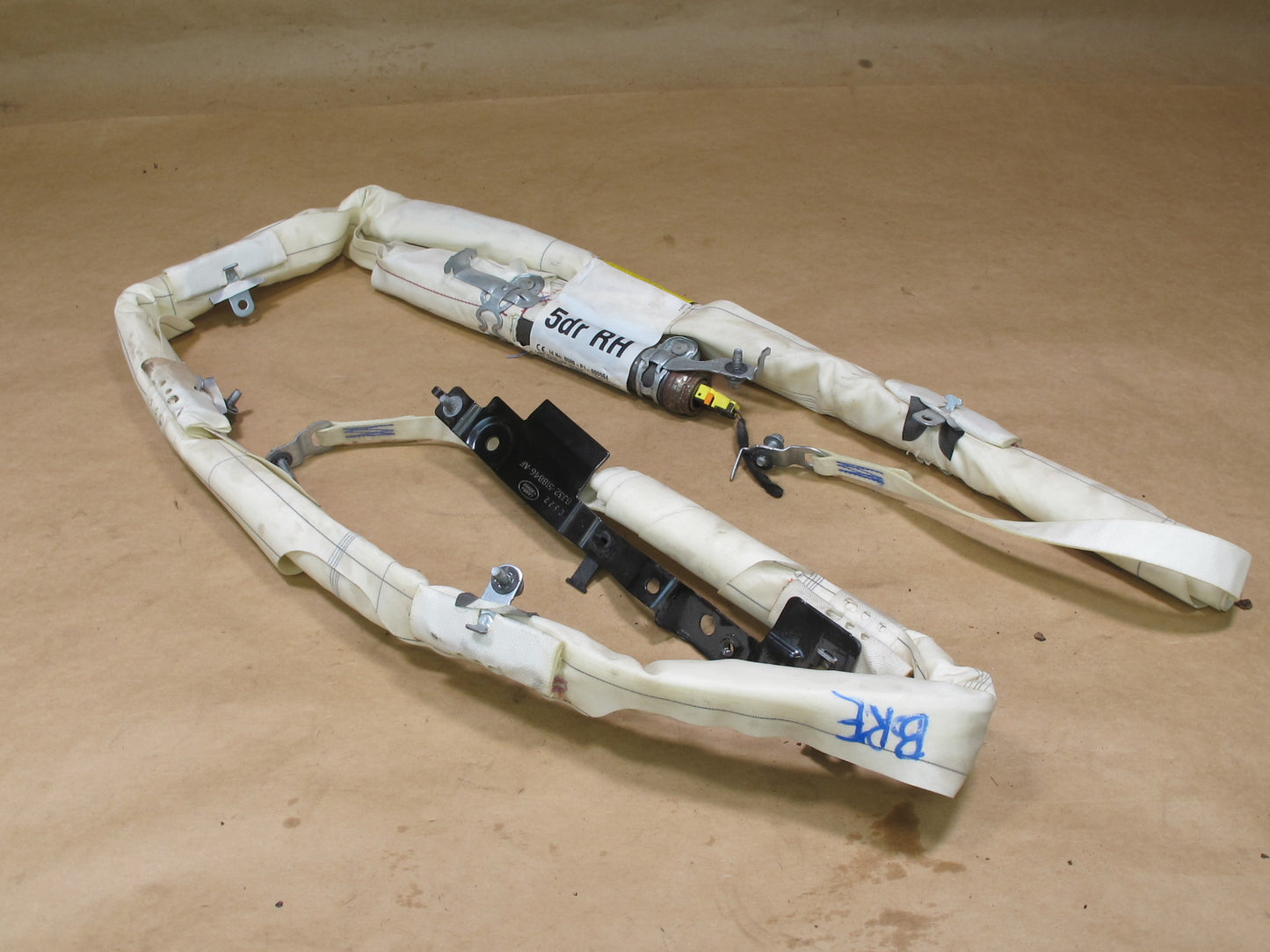12-18 RANGE ROVER EVOQUE RIGHT PASSENGER SIDE ROOF SRS AIRBAG BJ3214K159BB OEM