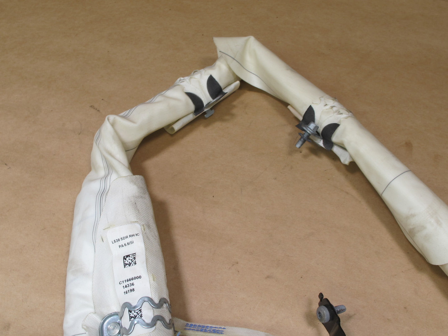 12-18 RANGE ROVER EVOQUE RIGHT PASSENGER SIDE ROOF SRS AIRBAG BJ3214K159BB OEM