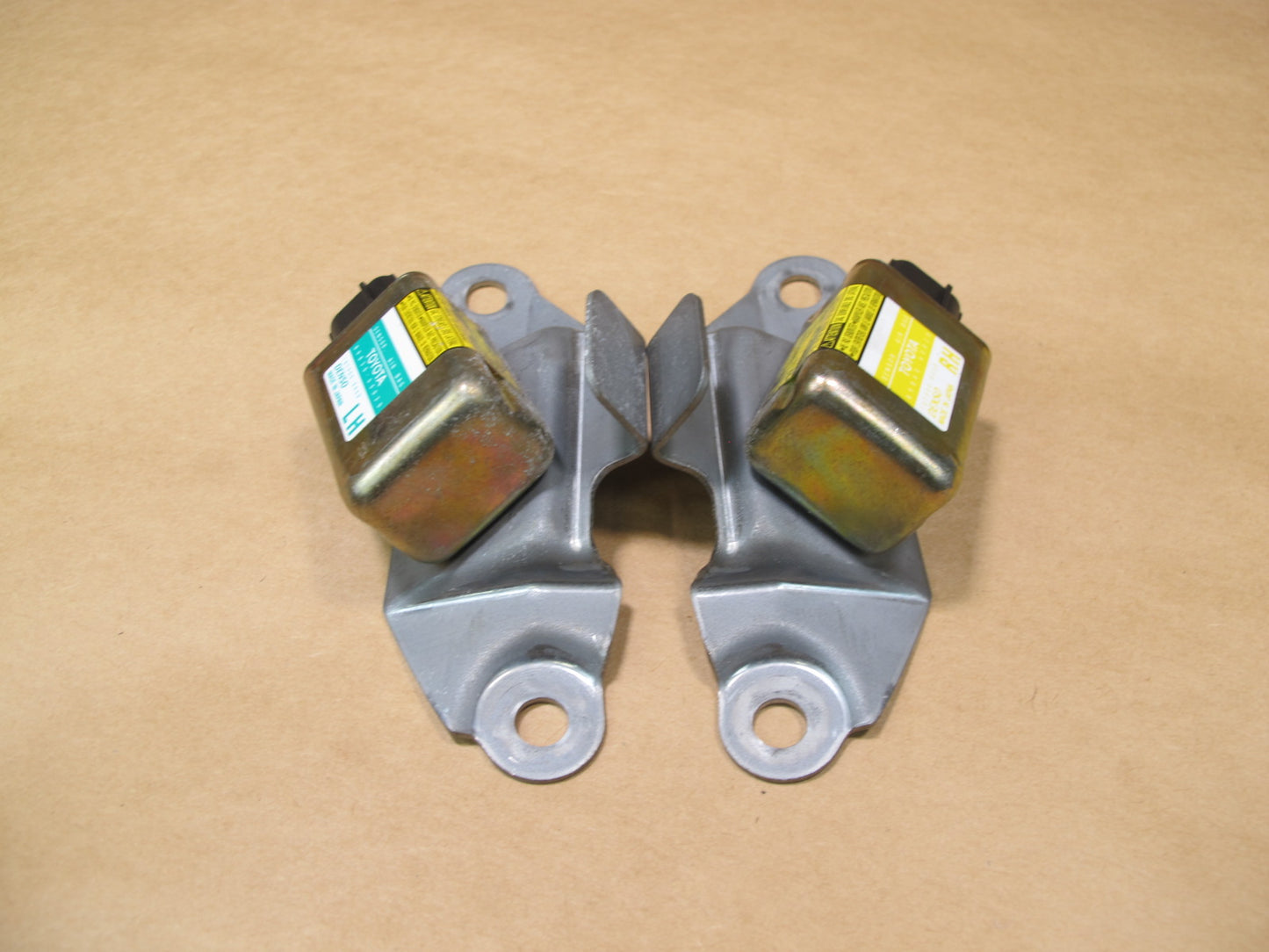 03-05 LEXUS GX470 LEFT & RIGHT SIDE SAFETY CRASH IMPACT SRS AIRBAG SENSOR 4PCS OEM