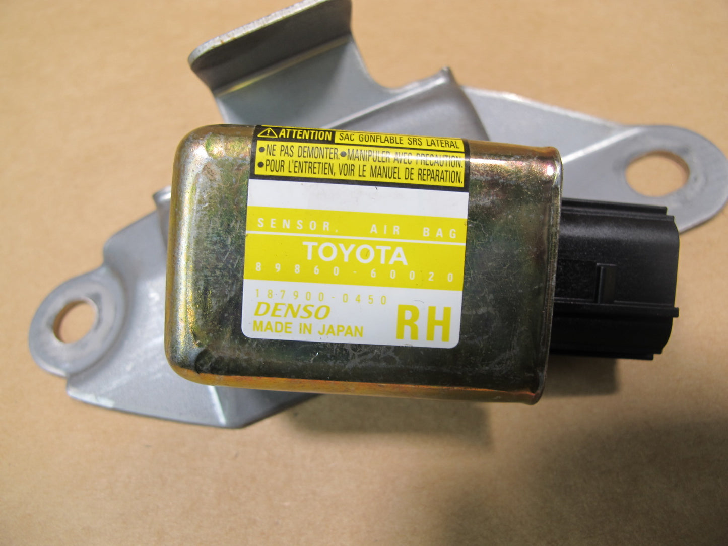 03-05 LEXUS GX470 LEFT & RIGHT SIDE SAFETY CRASH IMPACT SRS AIRBAG SENSOR 4PCS OEM