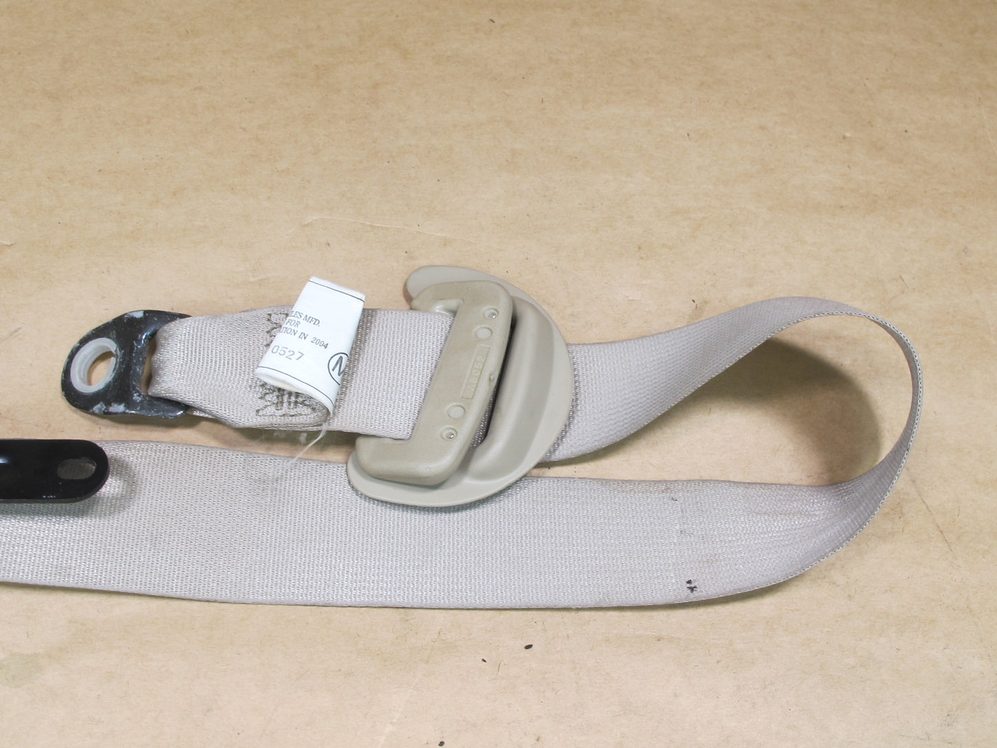 03-09 LEXUS GX470 REAR SECOND 2ND ROW RIGHT & LEFT SIDE SEATBELT RETRACTOR SET OEM