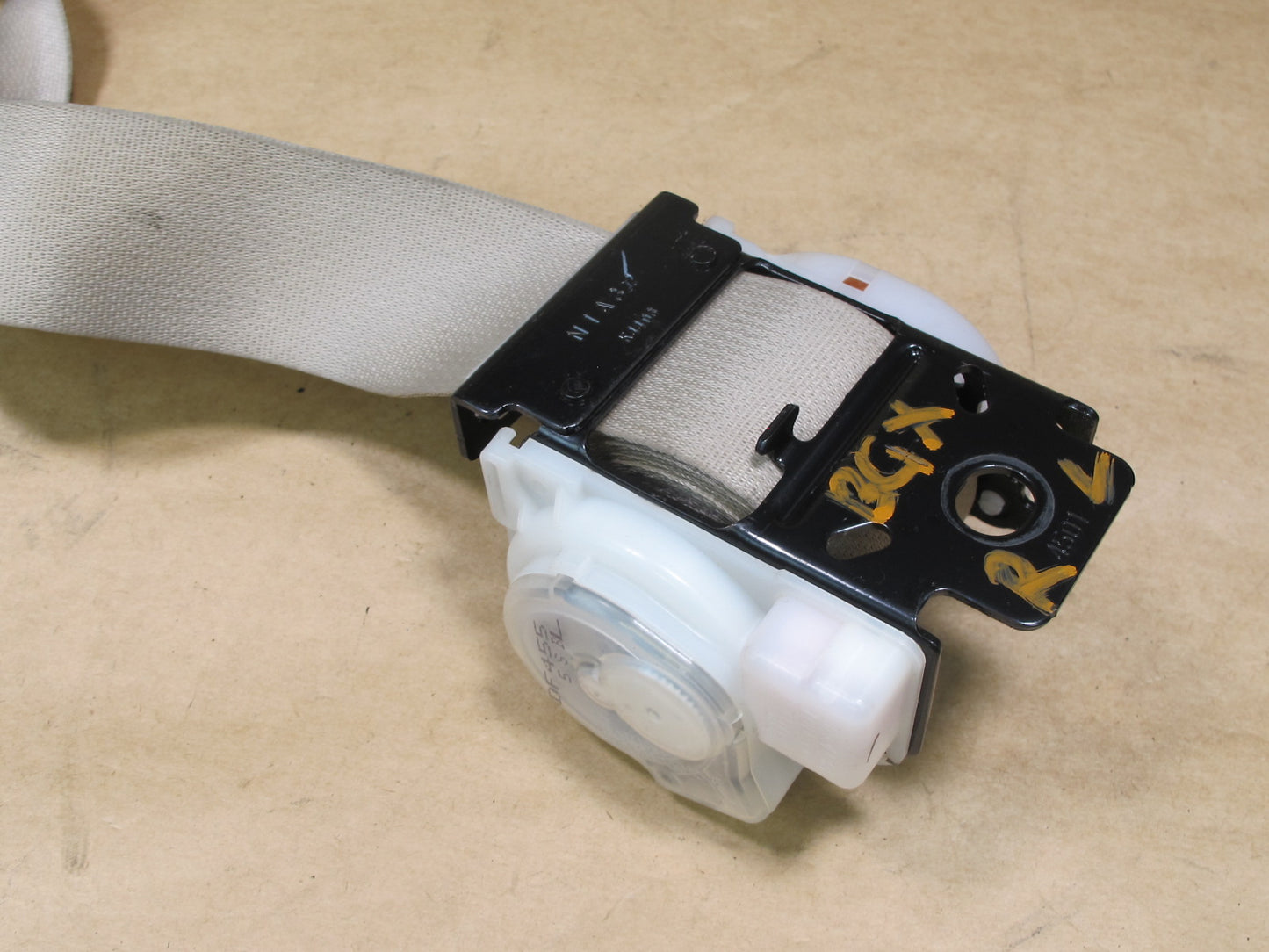 03-09 LEXUS GX470 REAR SECOND 2ND ROW RIGHT & LEFT SIDE SEATBELT RETRACTOR SET OEM