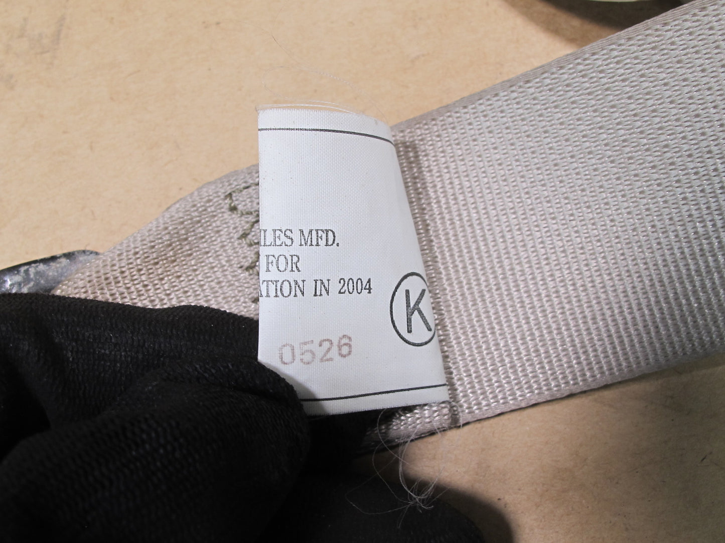 03-09 LEXUS GX470 REAR SECOND 2ND ROW RIGHT & LEFT SIDE SEATBELT RETRACTOR SET OEM