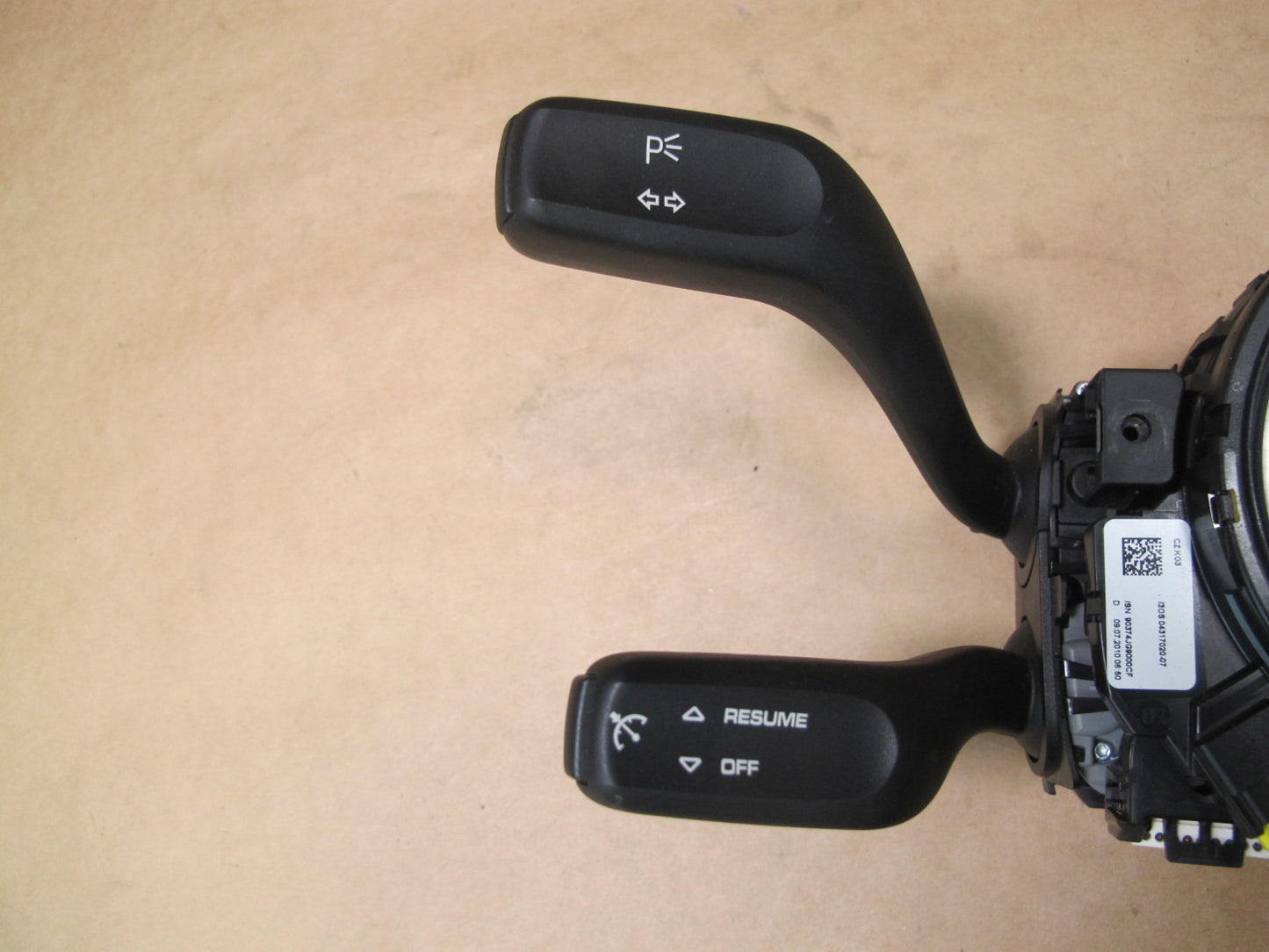 11-14 PORSCHE CAYENNE TURBO 958 STEERING COLUMN MULTI SWITCH CLOCK SPRING OEM