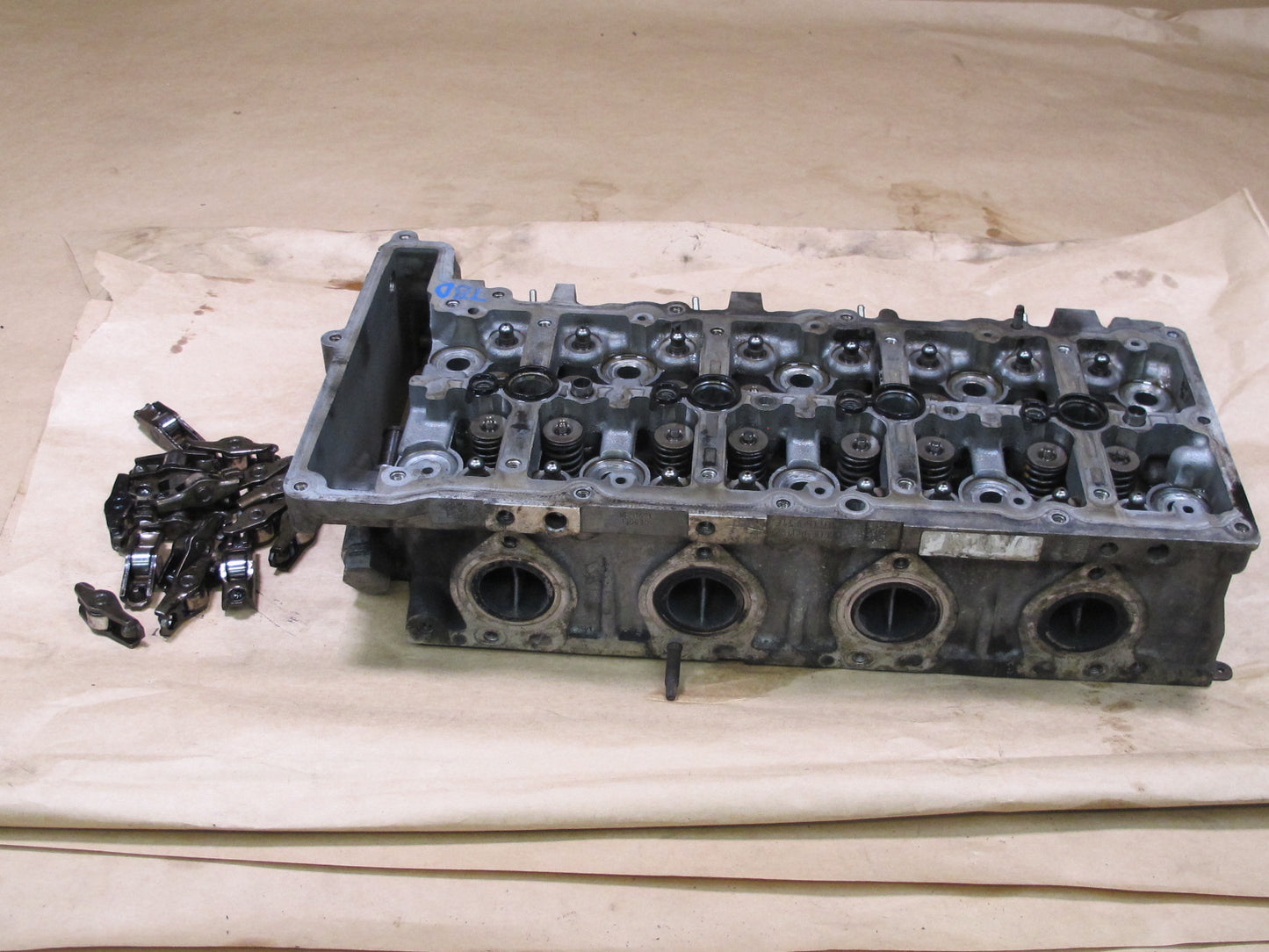 14-18 BMW F30 F31 328dX N47D20C DIESEL ENGINE CYLINDER HEAD 7810465 OEM