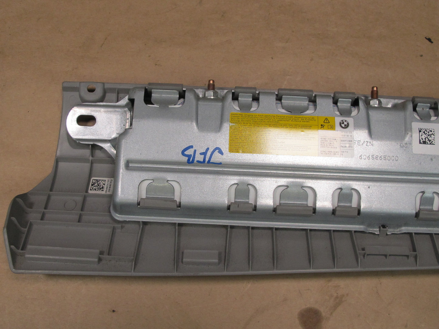 11-16 BMW F10 5-SERIES FRONT LEFT DRIVER SIDE UNDER DASH KNEE SRS AIRBAG OEM