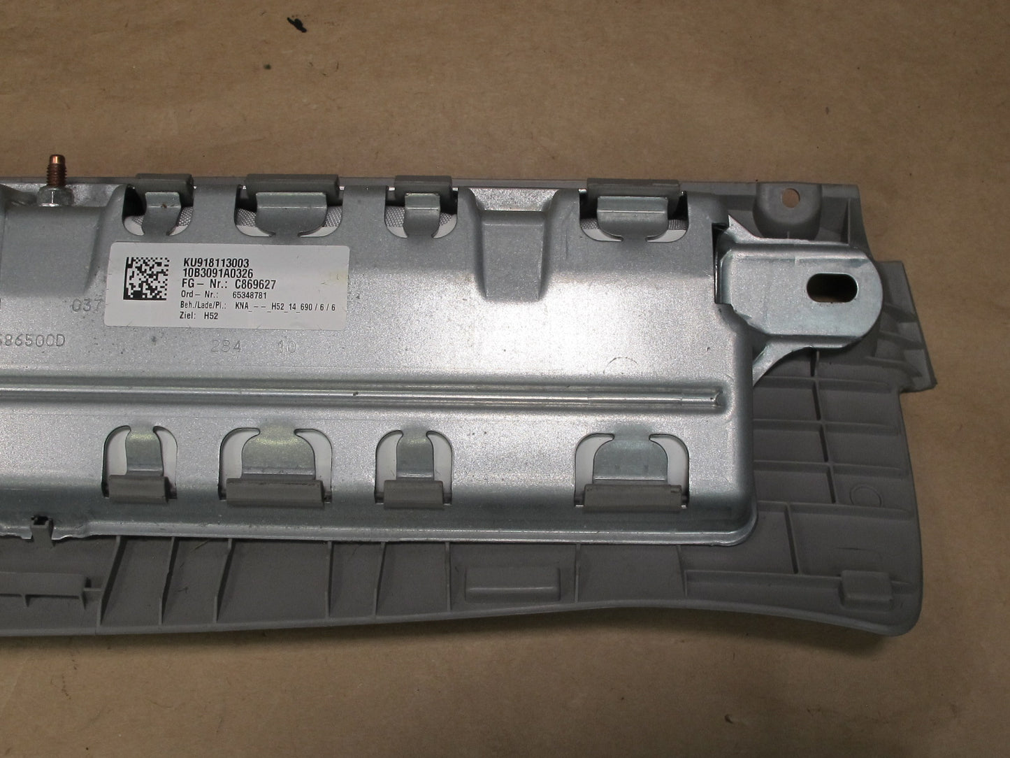 11-16 BMW F10 5-SERIES FRONT LEFT DRIVER SIDE UNDER DASH KNEE SRS AIRBAG OEM