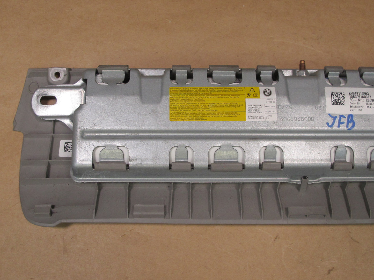 11-16 BMW F10 5-SERIES FRONT RIGHT PASSENGER SIDE UNDER DASH KNEE SRS AIRBAG OEM