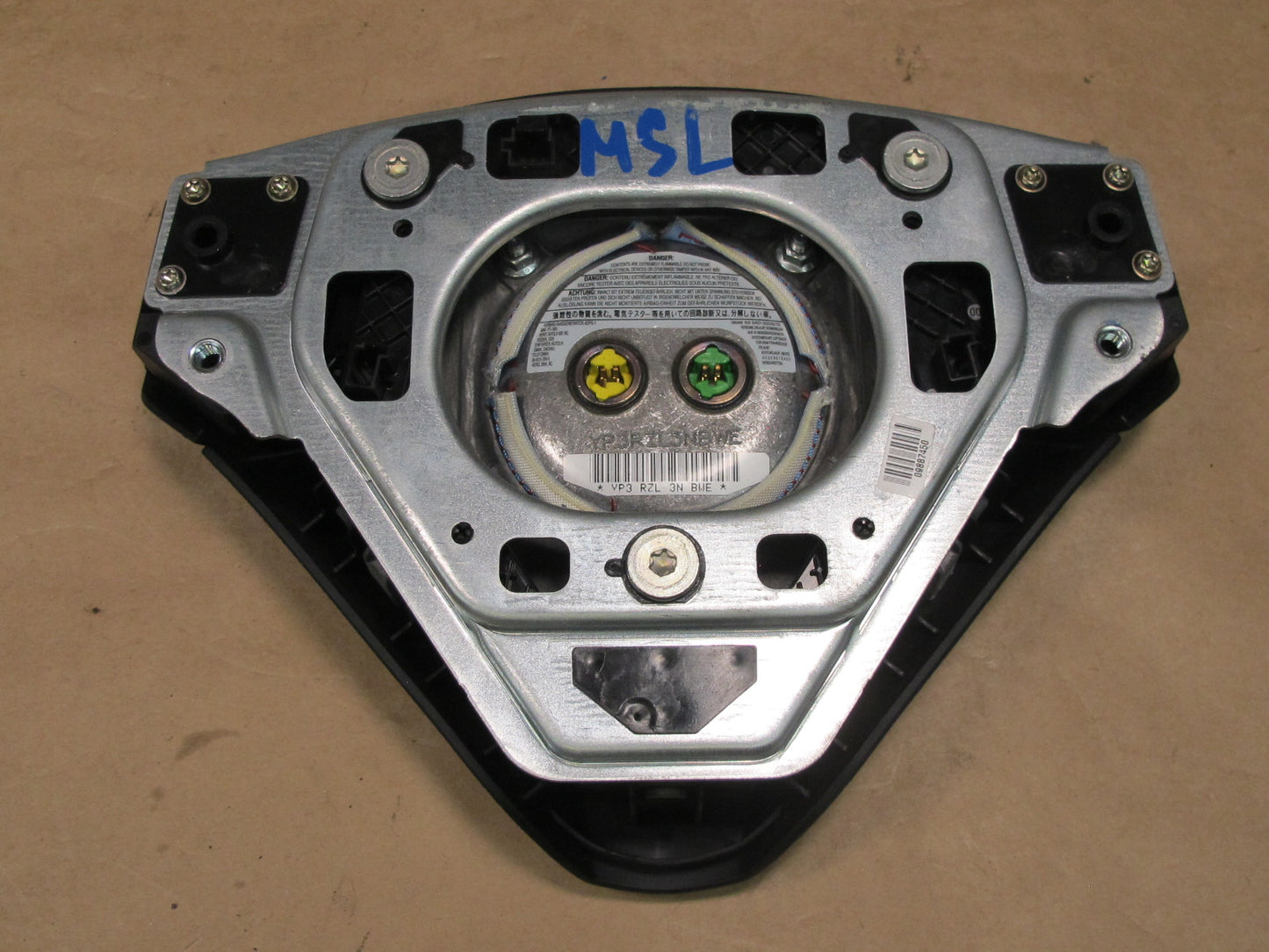 05-08 MERCEDES R171 SLK350 FRONT LEFT DRIVER SIDE STEERING WHEEL SRS AIRBAG OEM