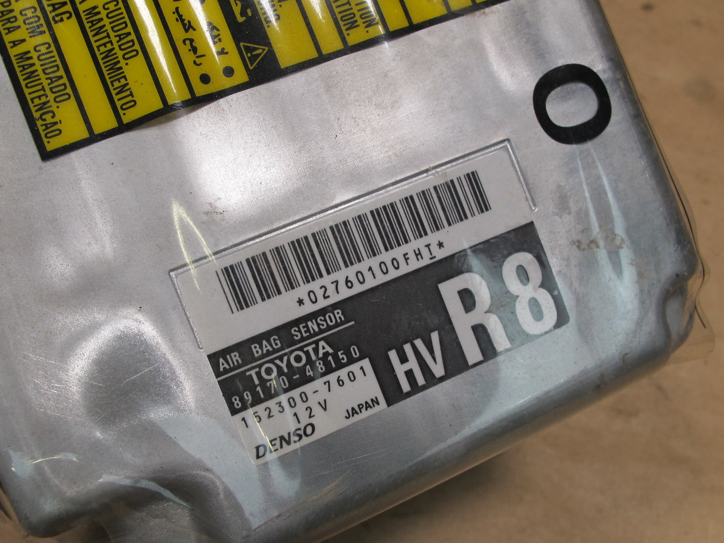 06-08 LEXUS RX400H SRS AIRBAG CONTROL MODULE UNIT 89170-48150 OEM