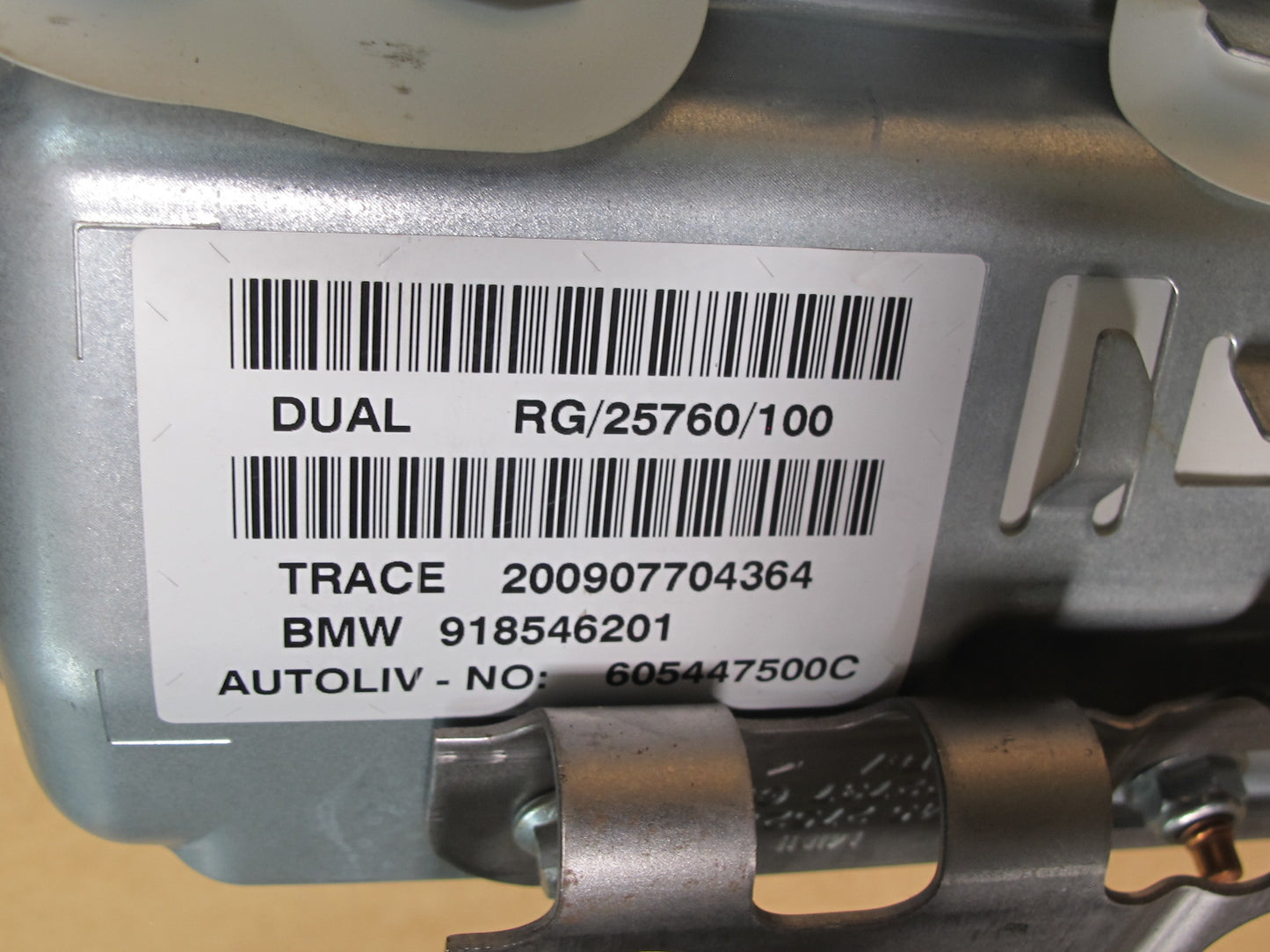 07-15 MINI R55 R56 R57 FRONT RIGHT PASSENGER SIDE DASH SRS AIRBAG OEM